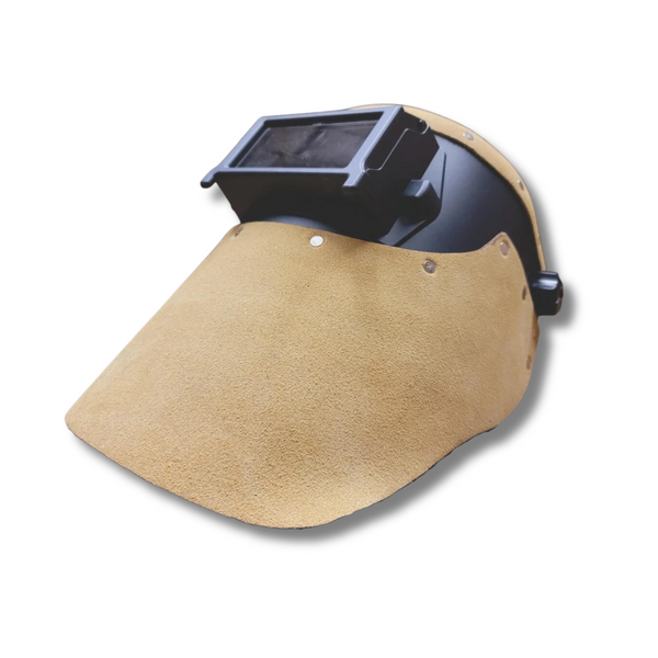 Outlaw Leather - Welding Hood - Sand Suede