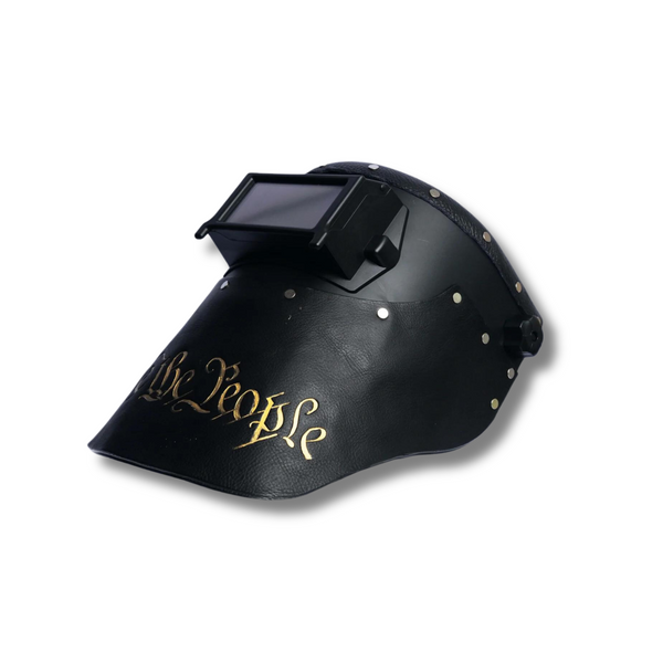 Outlaw Leather - Welding Hood - We the People - Black