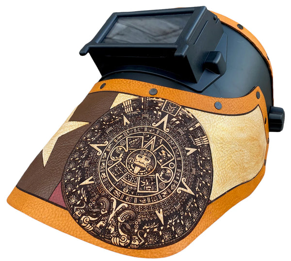 ***IN STOCK*** Outlaw Leather - Welding Hood - Texas/ Aztec Brown
