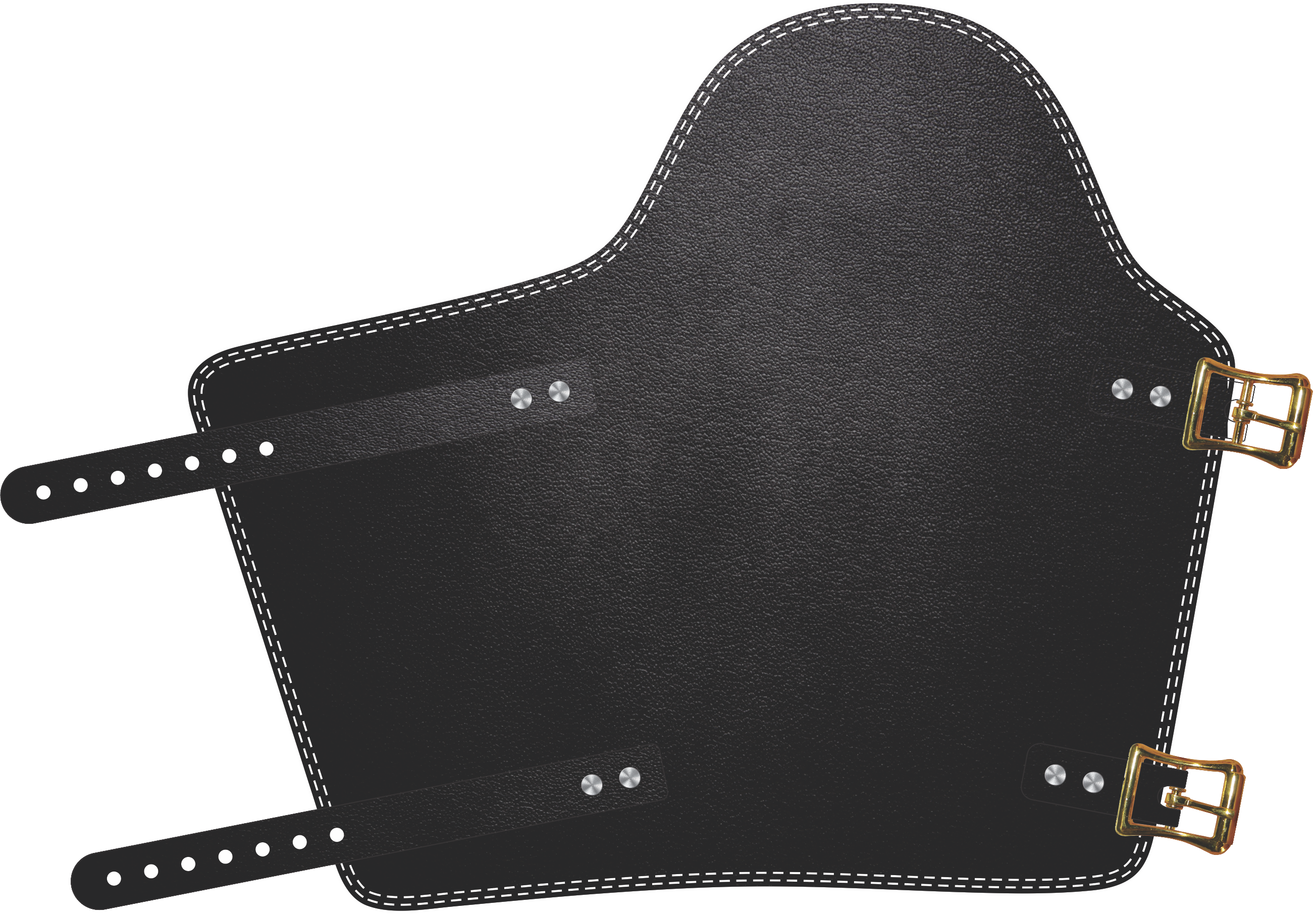 Lightweight Black Armpad.  by Outlaw Leather