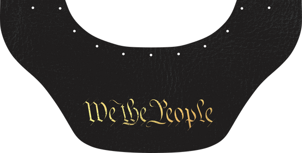 We The People Bottom Bib  by Outlaw Leather