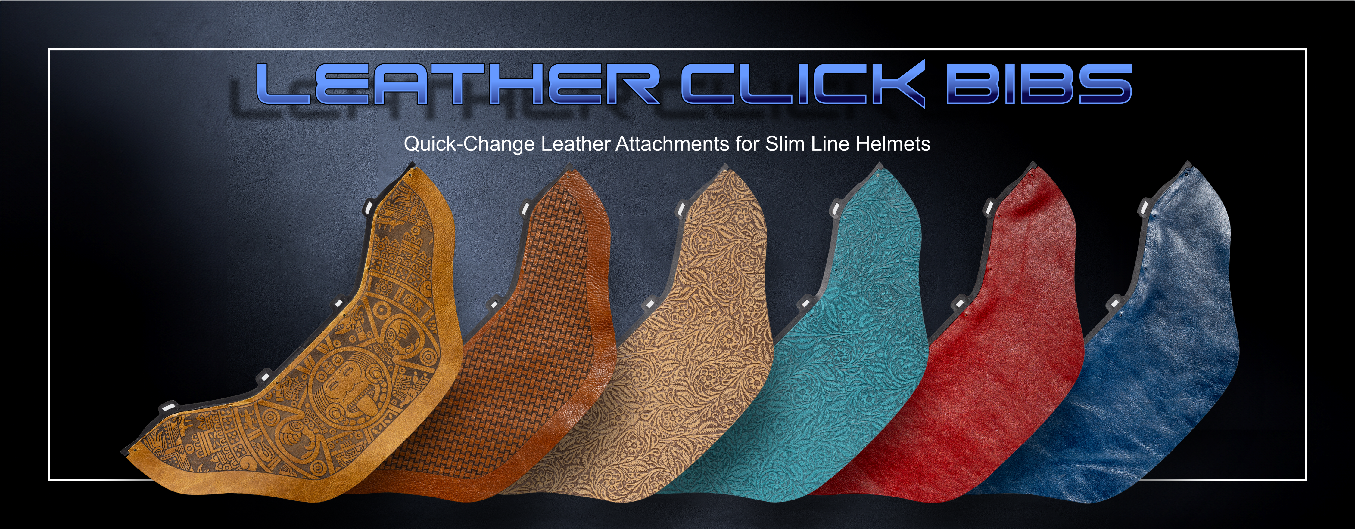 Leather Click Bibs
