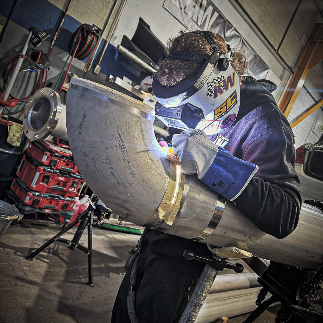 Proliner Welding Hood - Outlaw Leather