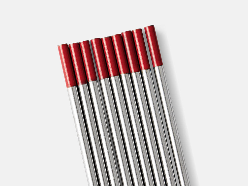 Washington Alloy 2% Thoriated Tungsten Electrodes – 1/16 in x 7 in