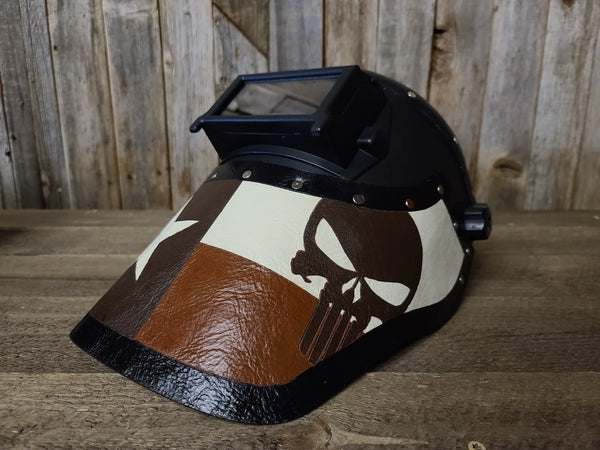 ***IN STOCK*** Outlaw Leather - Welding Hood - TX Punisher
