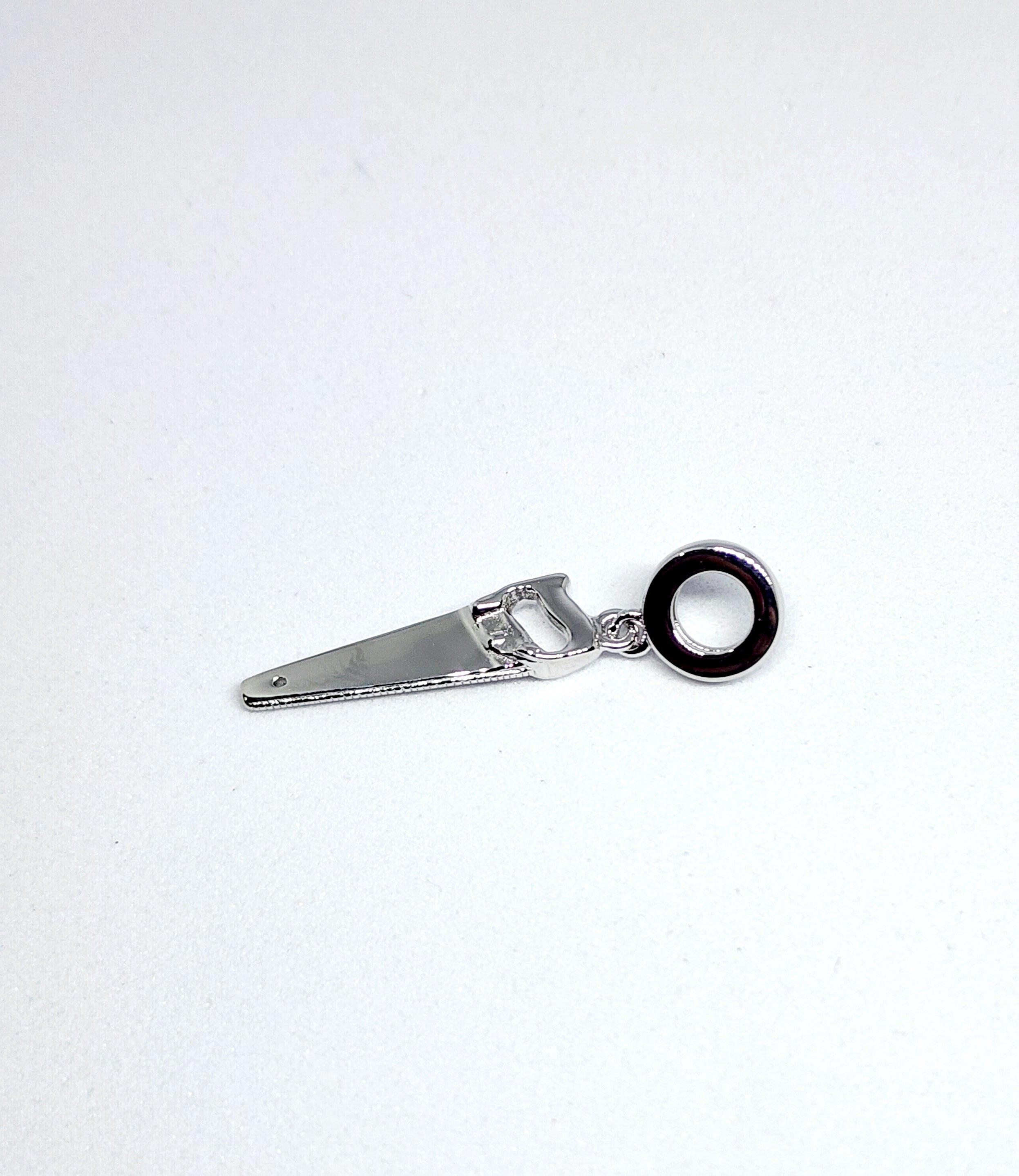 Sterling Silver Handsaw Charm