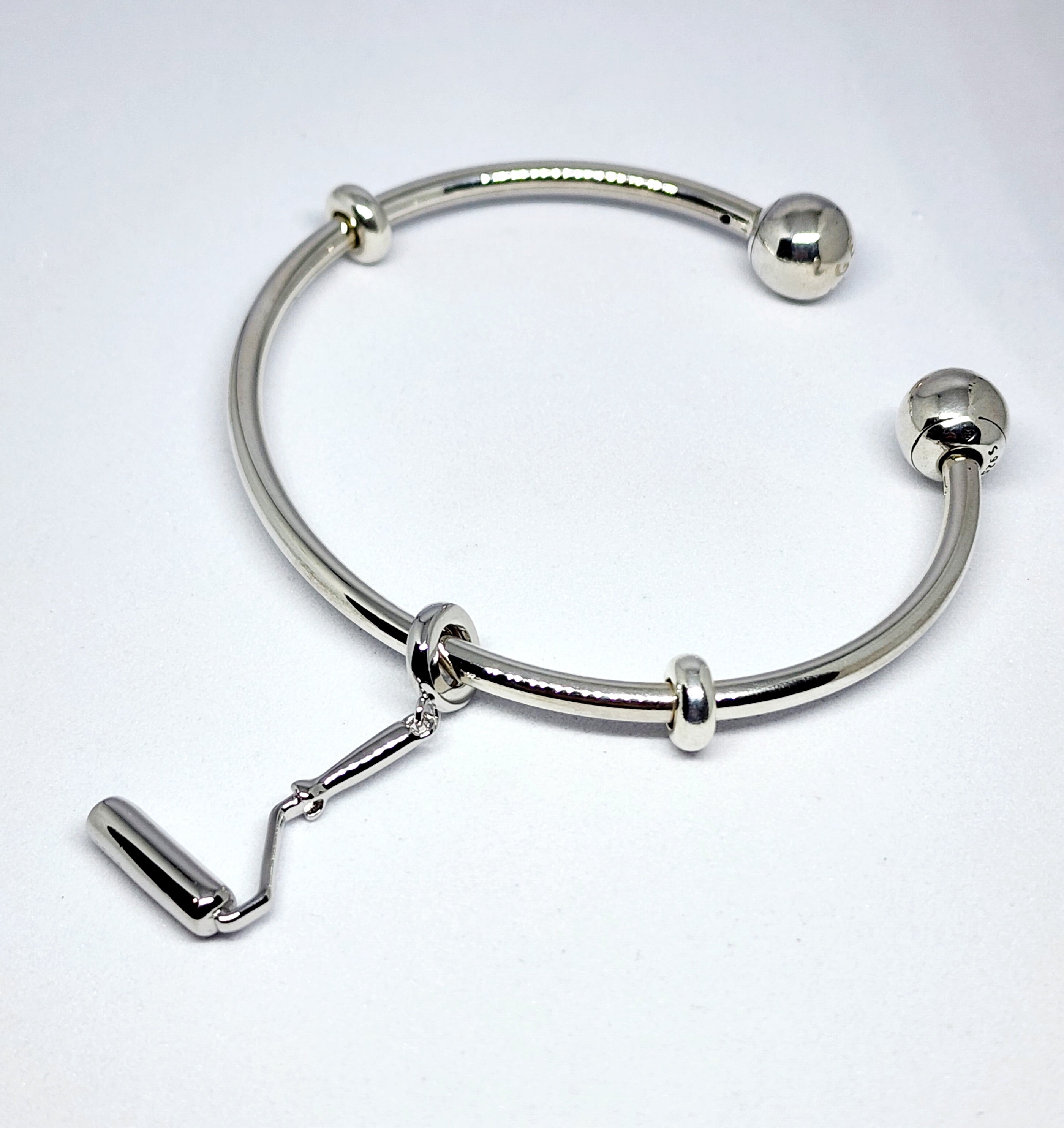 Sterling Silver Paint Roller Charm