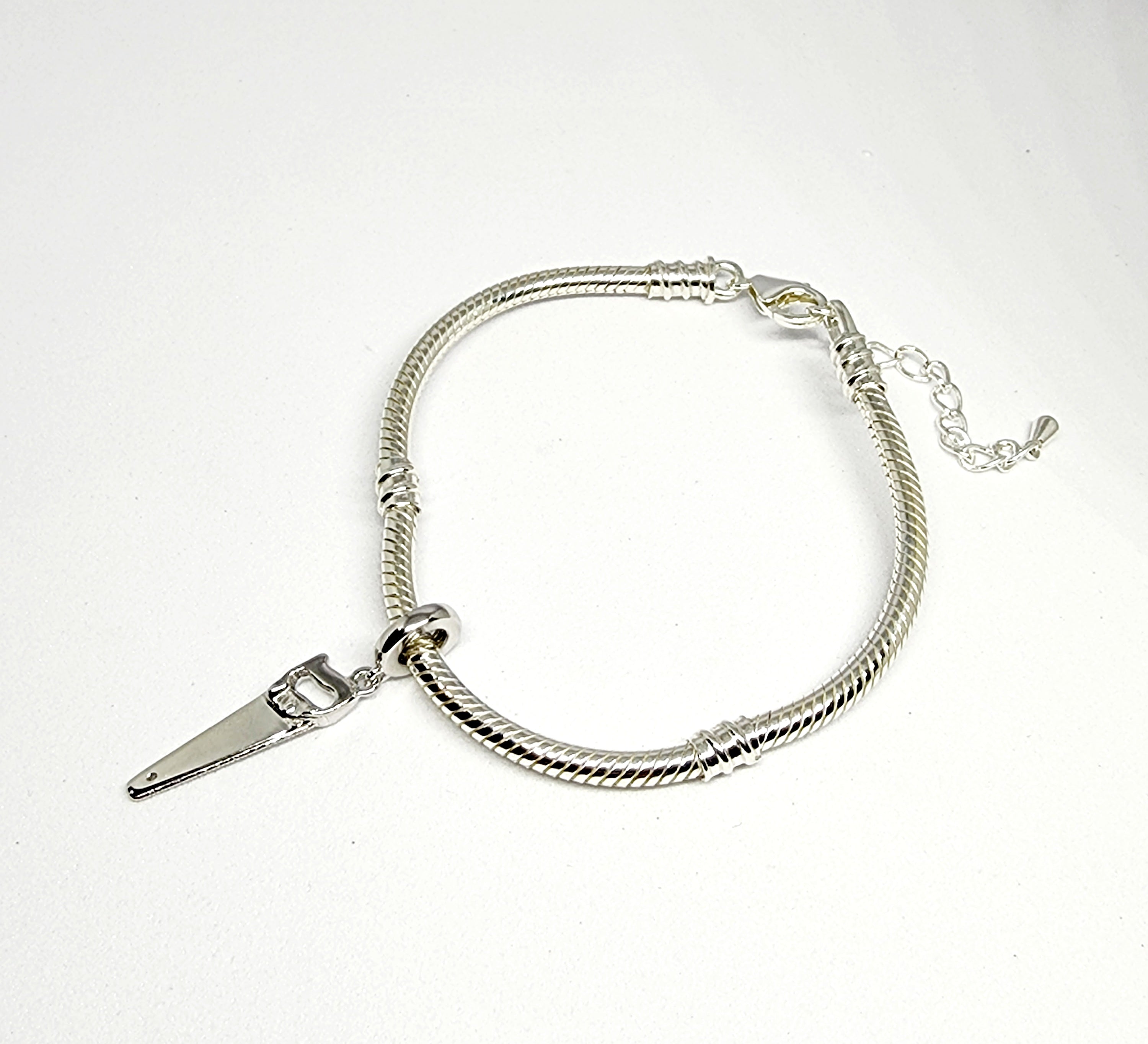 Sterling Silver Handsaw Charm