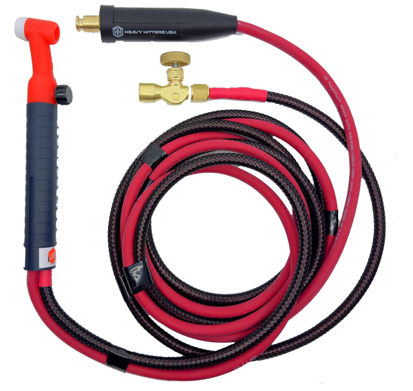 HEAVY HITTERS- 300 Amp Tig Rig - HH326FV Flex w/ Valve