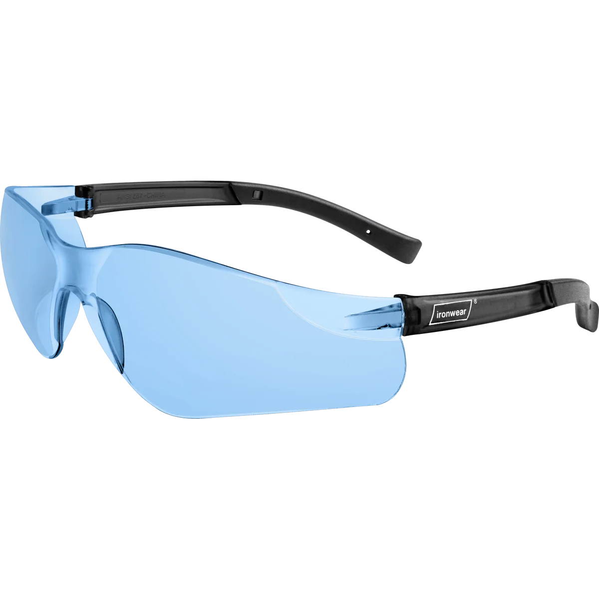 Wraparound Safety Glasses w/ TPR Temple Tips 3500 | Derby