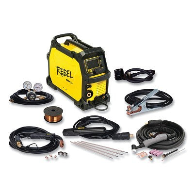 ESAB Rebel EMP 215ic Multiprocess Welder, 3 in 1 Pkg