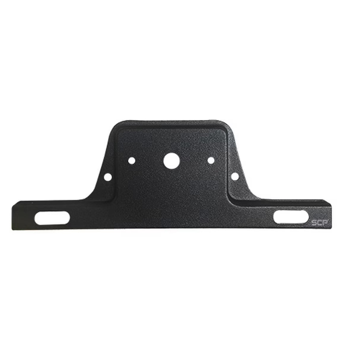 License Plate Bracket / Black Metal