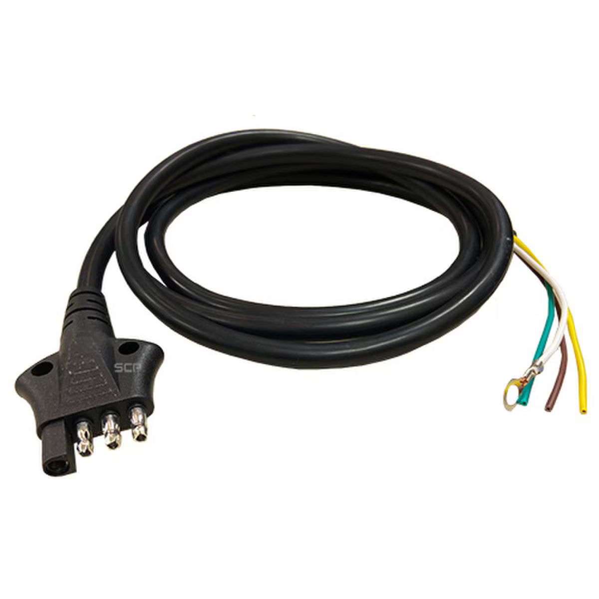 4-Way Round Wire - 6Ft Cord - 18AWG