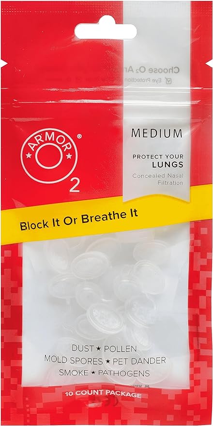O2 Armor Nose Filters