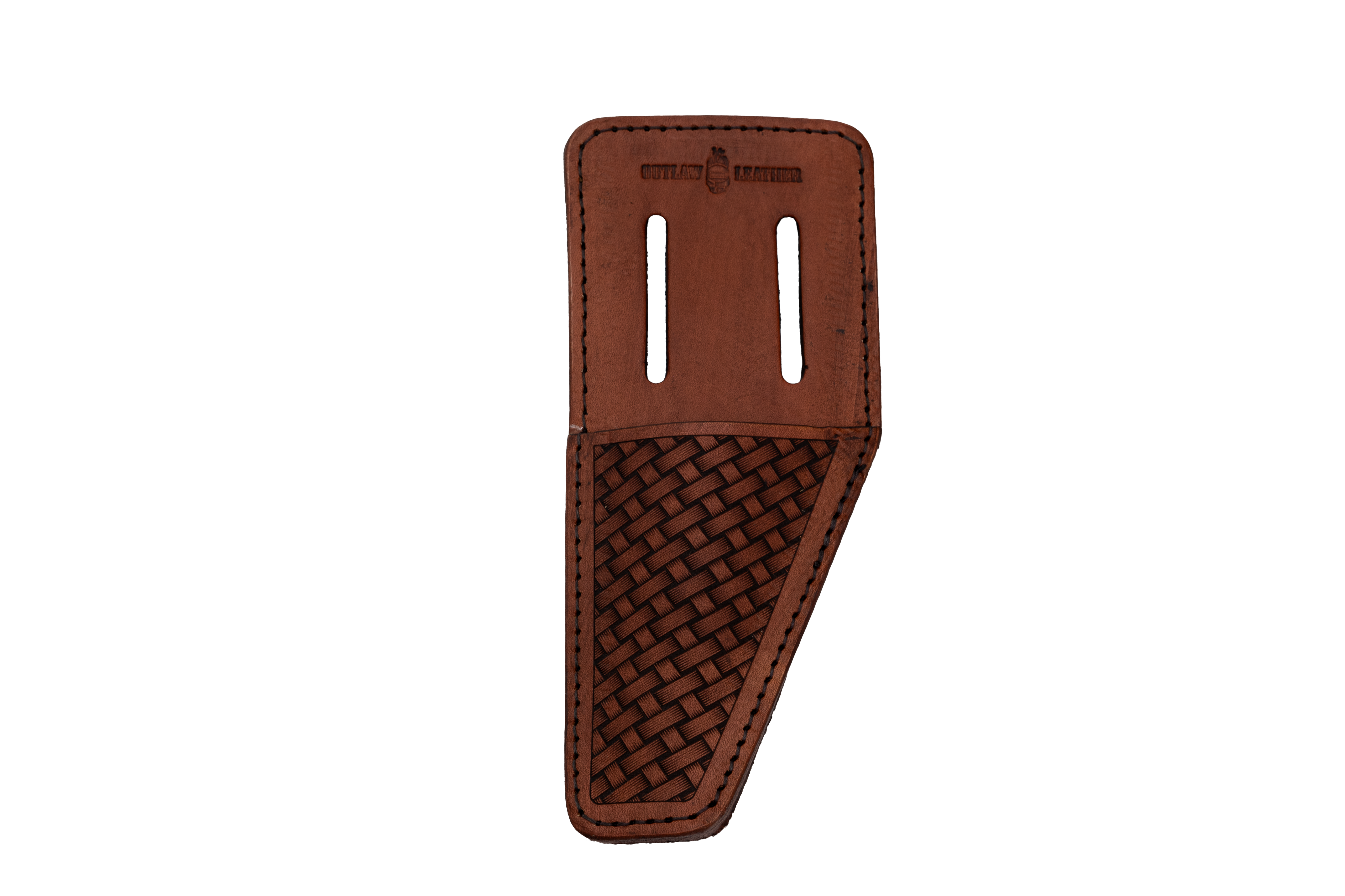 OUTLAW LEATHER - BASKETWEAVE ACCORN TOOL POUCHES