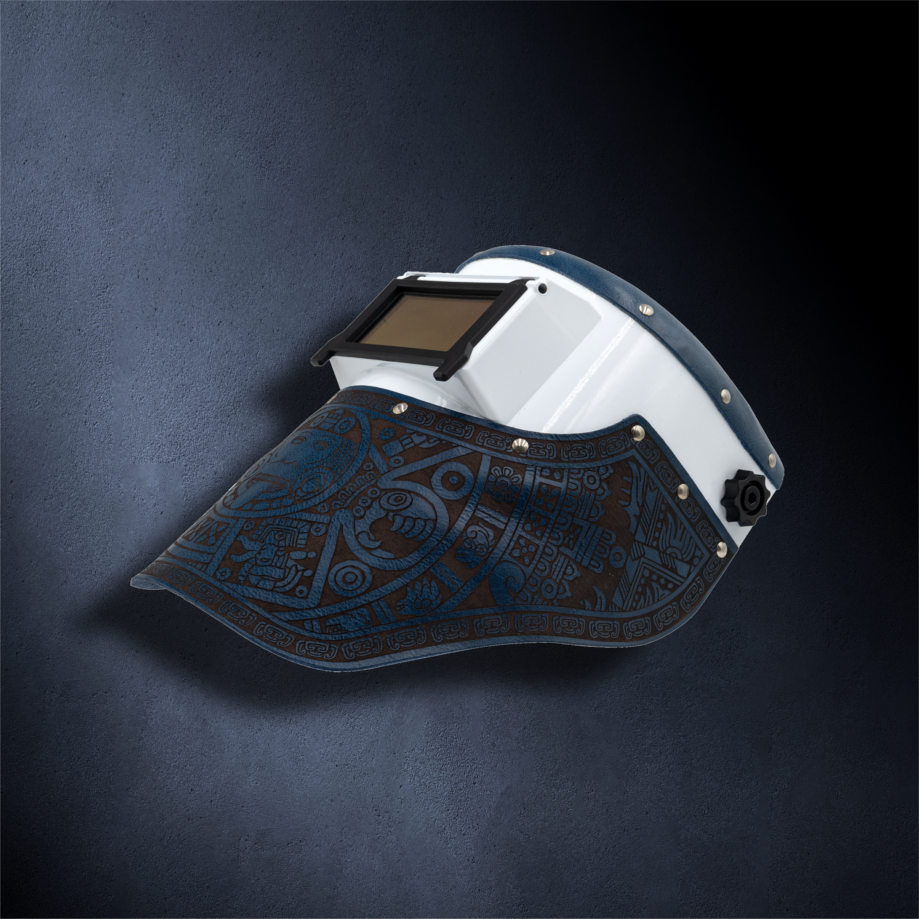 Alternate Outlaw Leather - Slimline Welding Hood - Aztec Hood photo 3