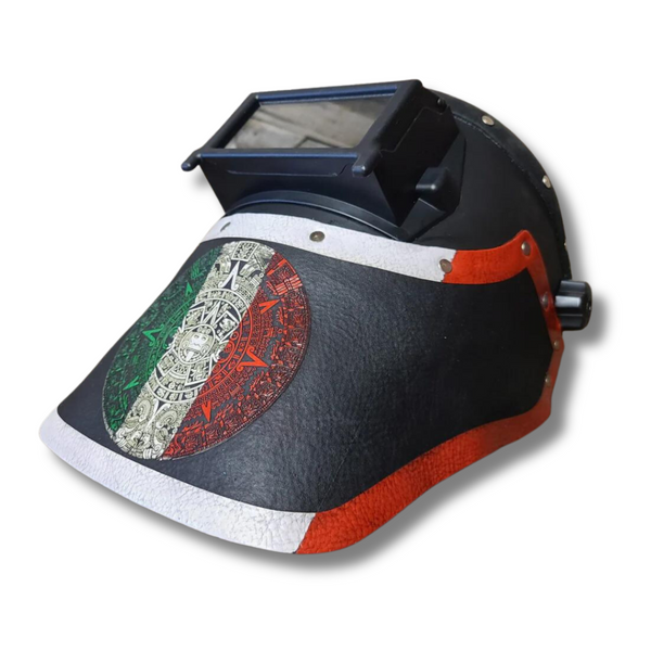 Outlaw Leather - Welding Hood - Aztec Tri-color