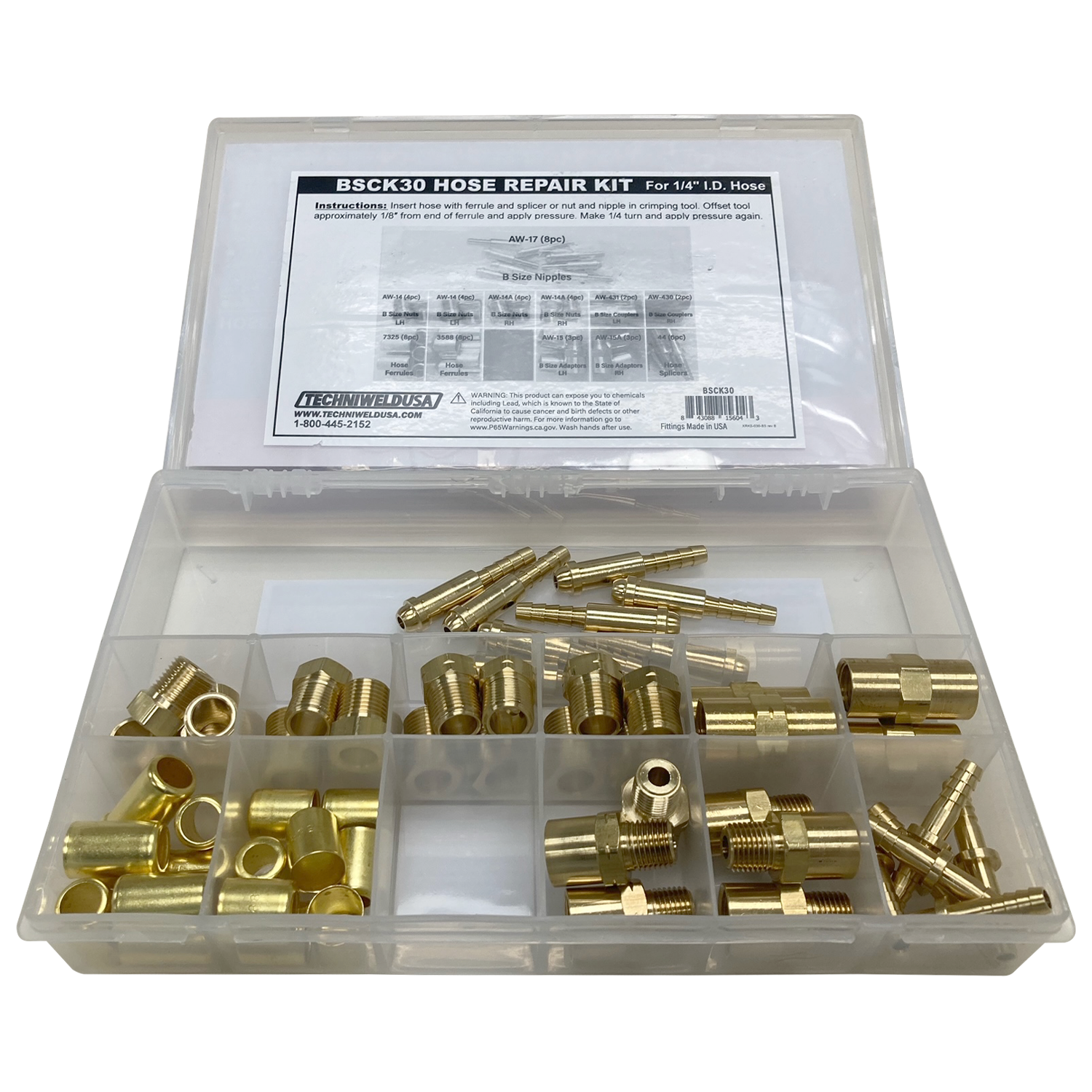 CK-30 INERT GAS HOSE REPAIR KIT (1/BX)