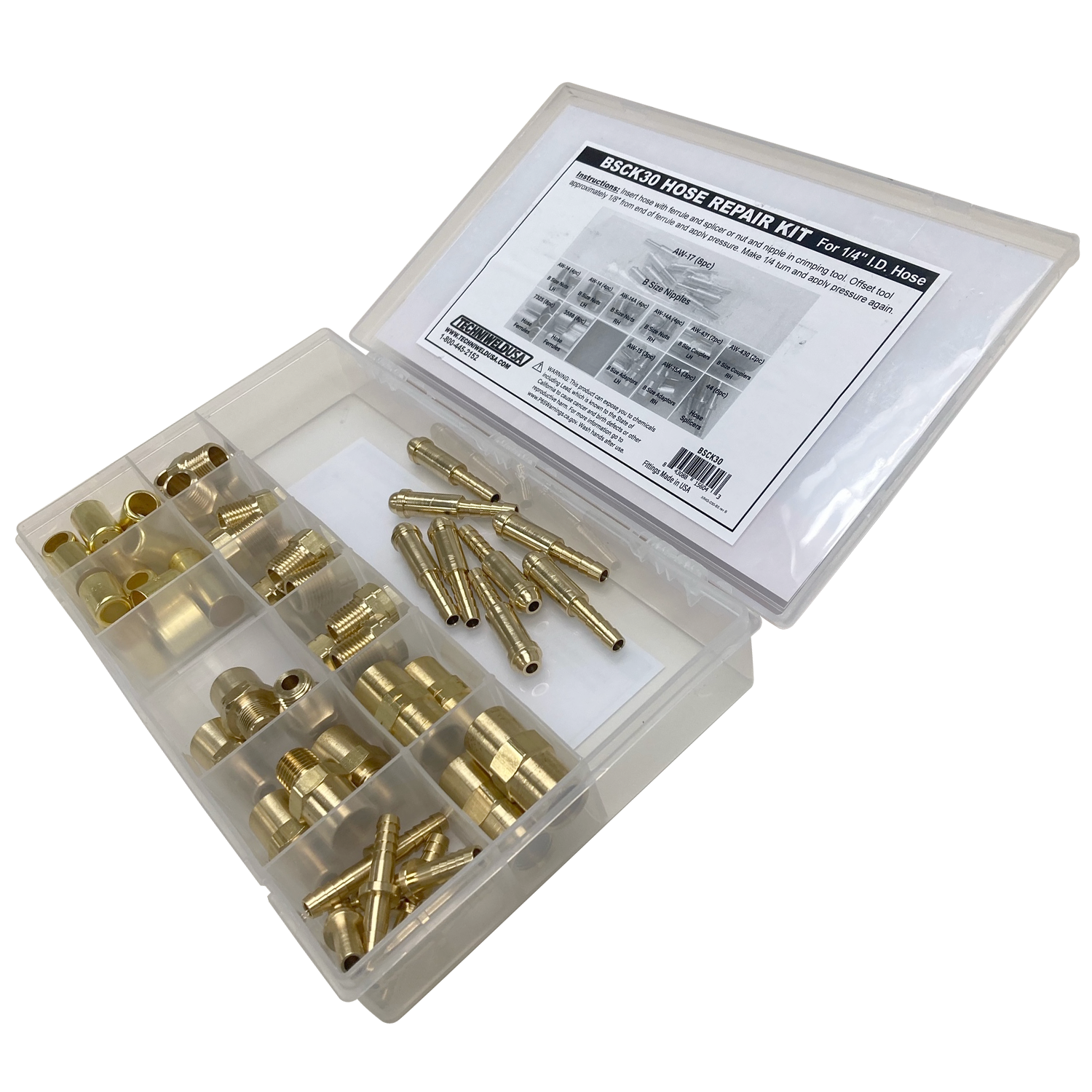 CK-30 INERT GAS HOSE REPAIR KIT (1/BX)