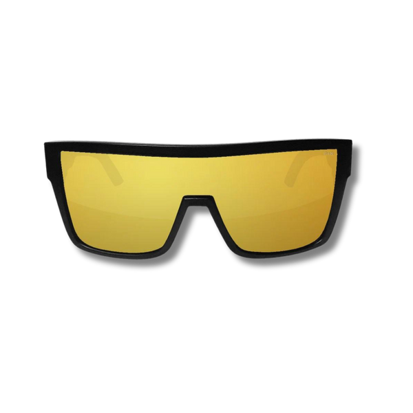 Outlaw Leather - Bomber Eyewear - BUZZ Safety Gold Mirror