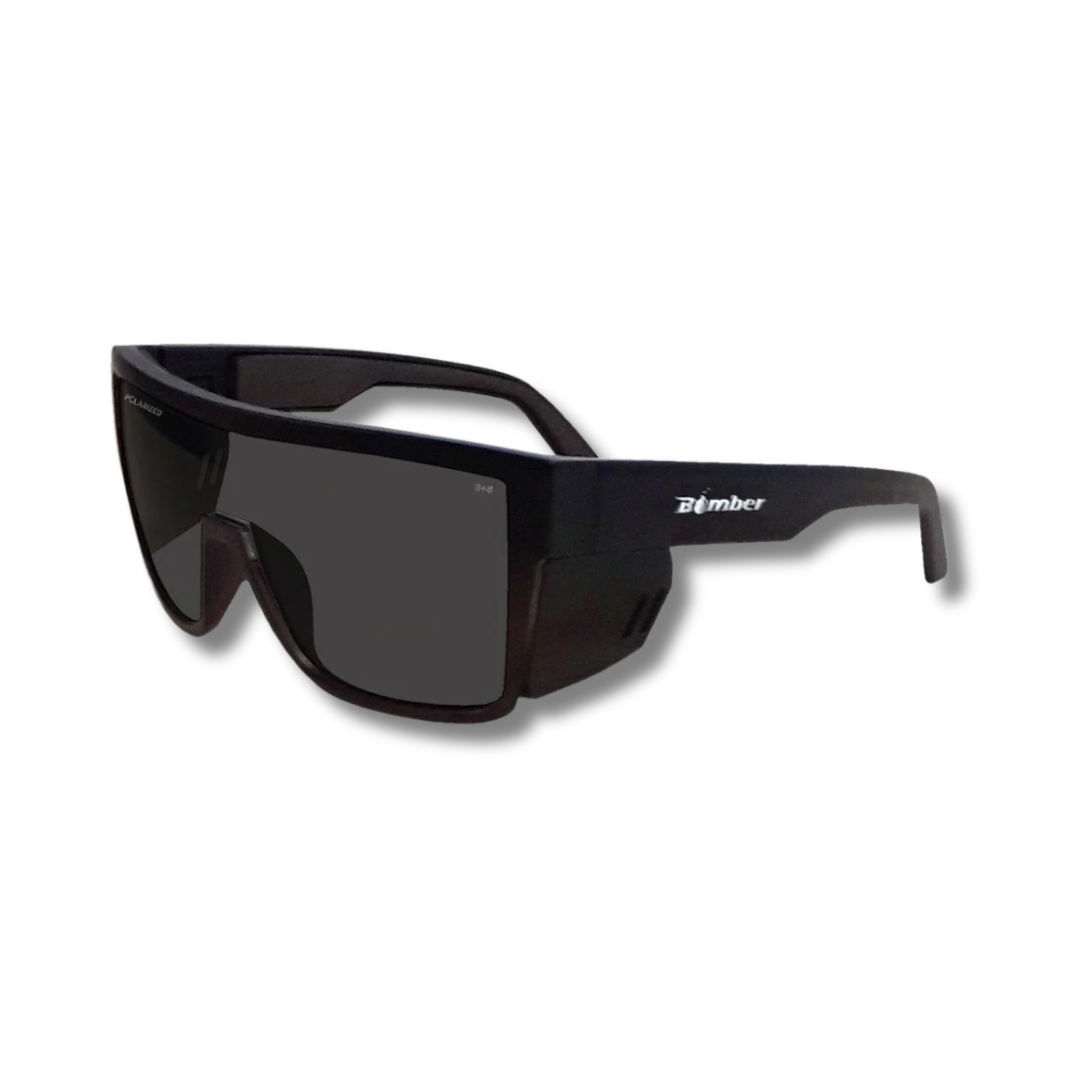 Outlaw Leather - Bomber Eyewear - BUZZ Safety Polarized Smoke