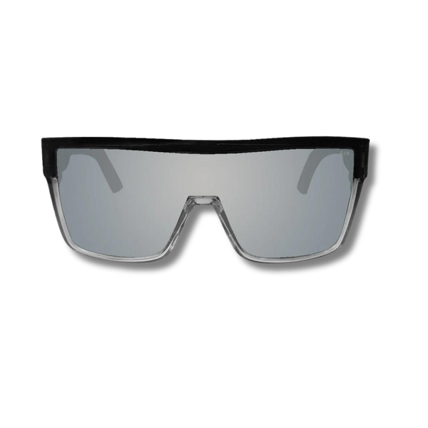 Outlaw Leather - Bomber Eyewear - BUZZ Safety Silver Mirror Crystal