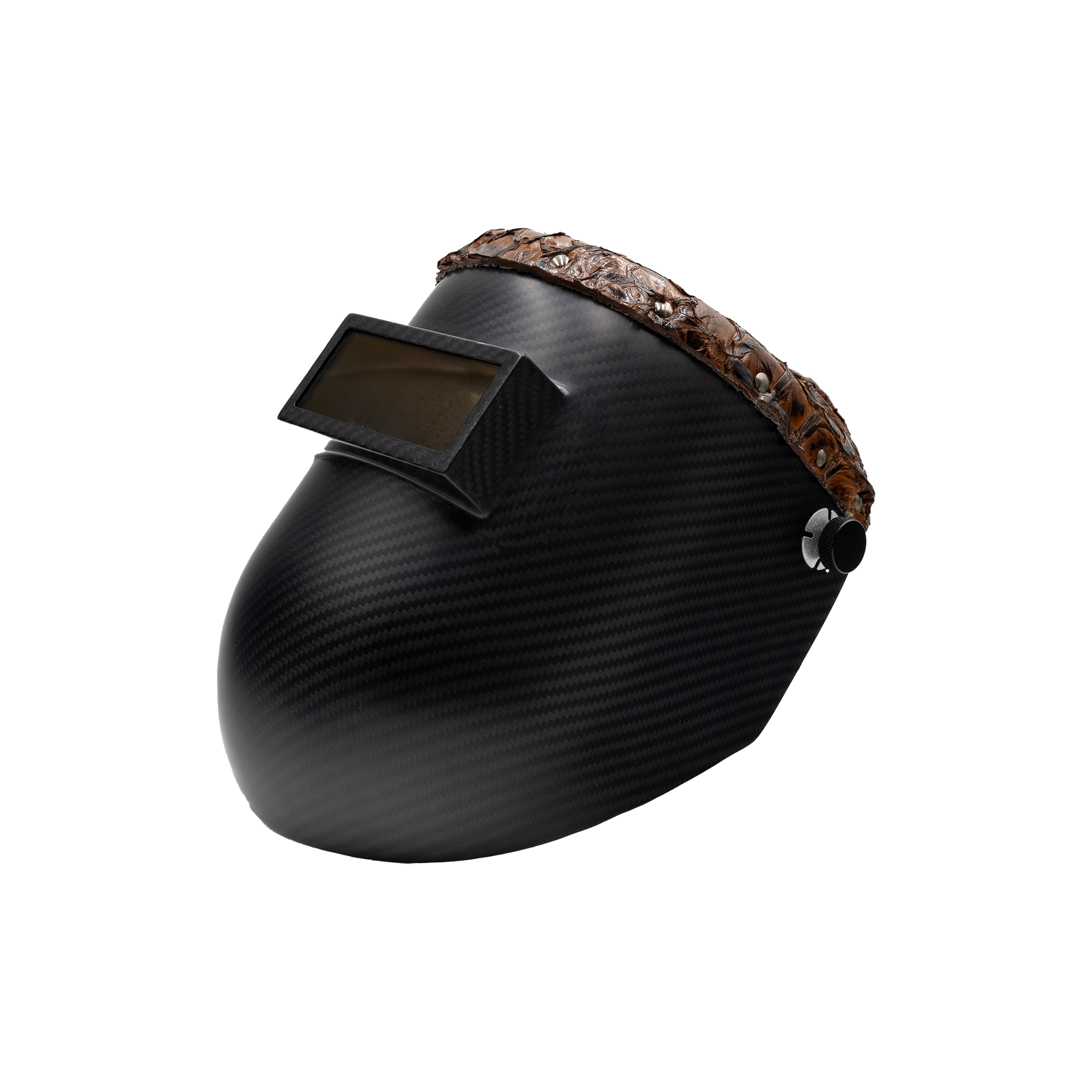 Outlaw Leather - Carbon Fiber - BROWN Pirarucu Top