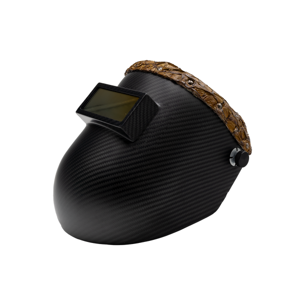 Outlaw Leather - Carbon Fiber - DARK HONEY Pirarucu Top