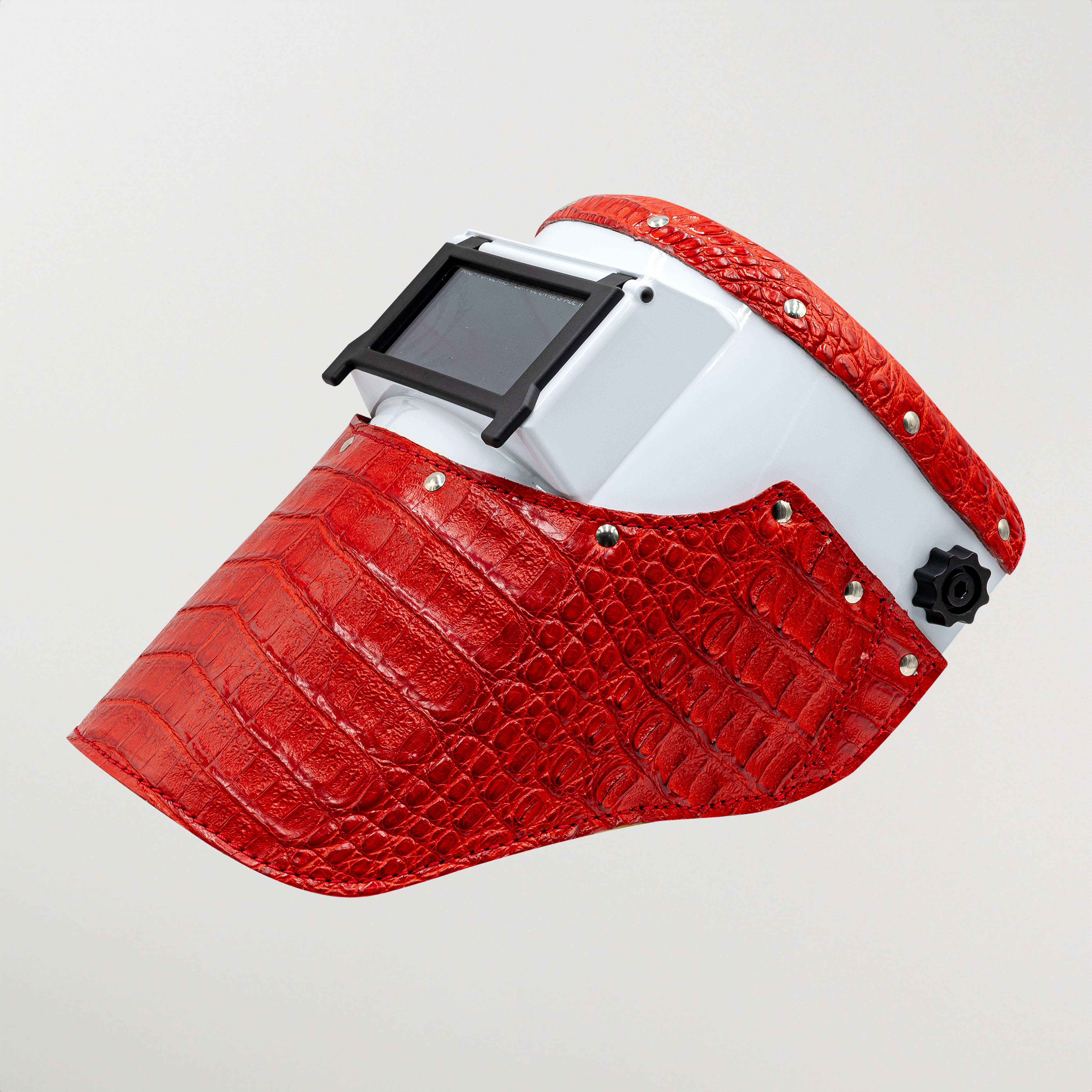 Outlaw Leather - Slimline - Red Caiman