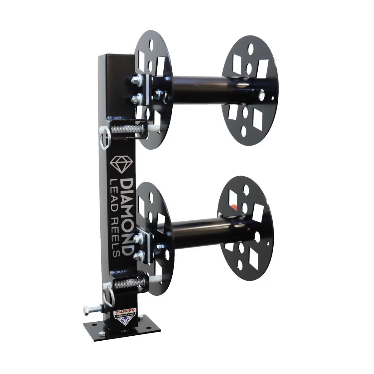SBD10BLK Diamond Lead Reels , HD, 10 ", Black, Swivel Base