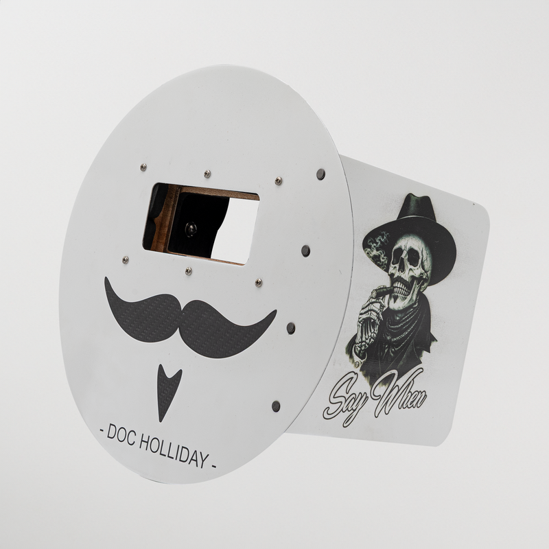 Outlaw Leather - Pancake Welding Hood - Navajo