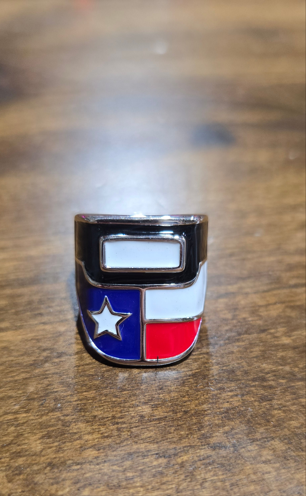 Texas Welding Hood Ring