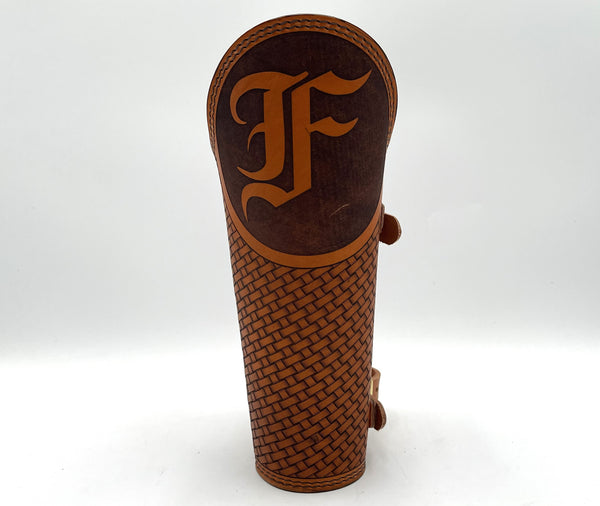 ***IN STOCK**** Outlaw Leather - Armpad with Initial "F"