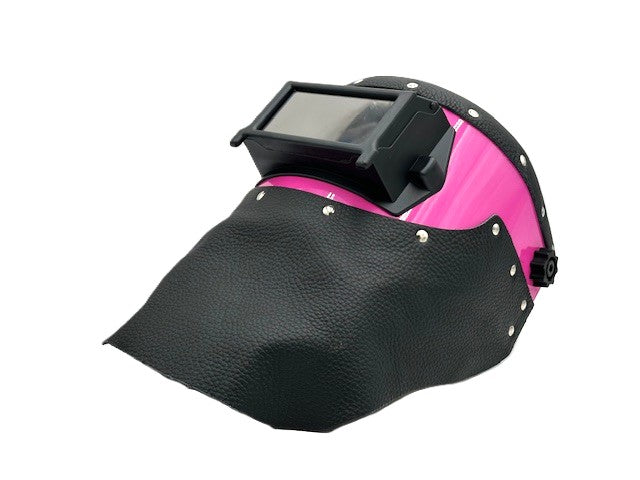 ***IN STOCK 17*** Outlaw Leather - PINK PROLINER - BLACK LEATHER