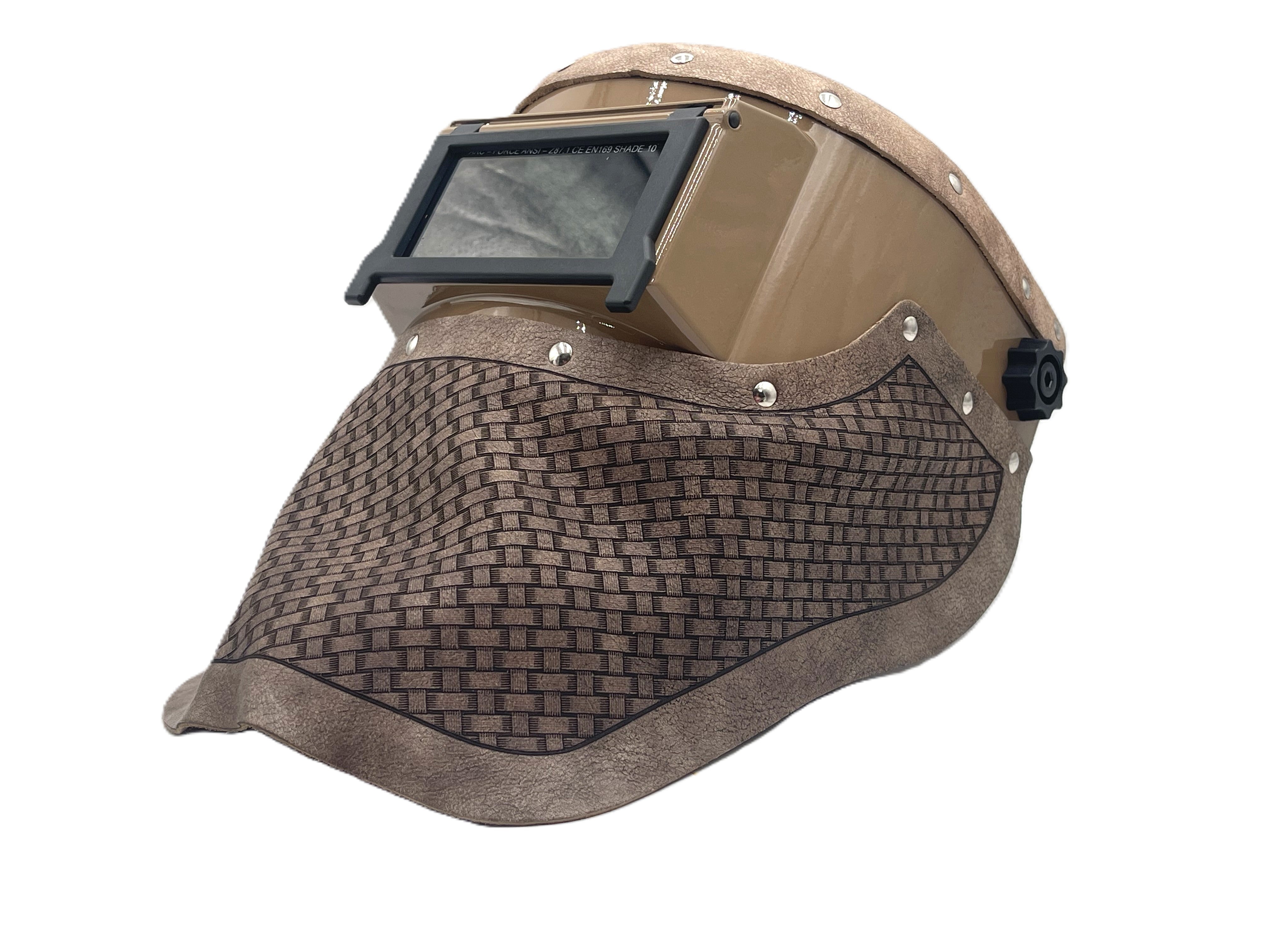 ***IN STOCK 82*** Outlaw Leather - GOLD SLIMLINE - TAUPE BASKETWEAVE