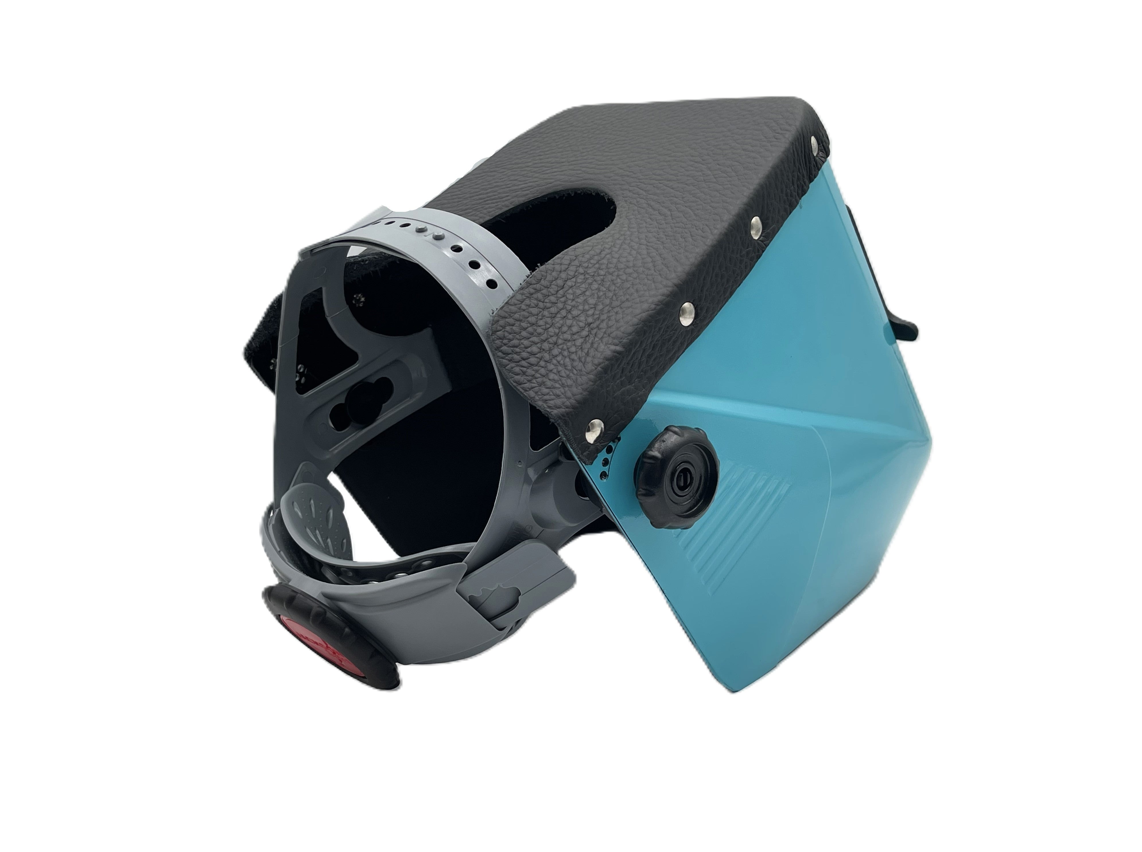 ***IN STOCK 98***- Outlaw Leather - TURQUOISE JACKSON - TOP BLACK LEATHER
