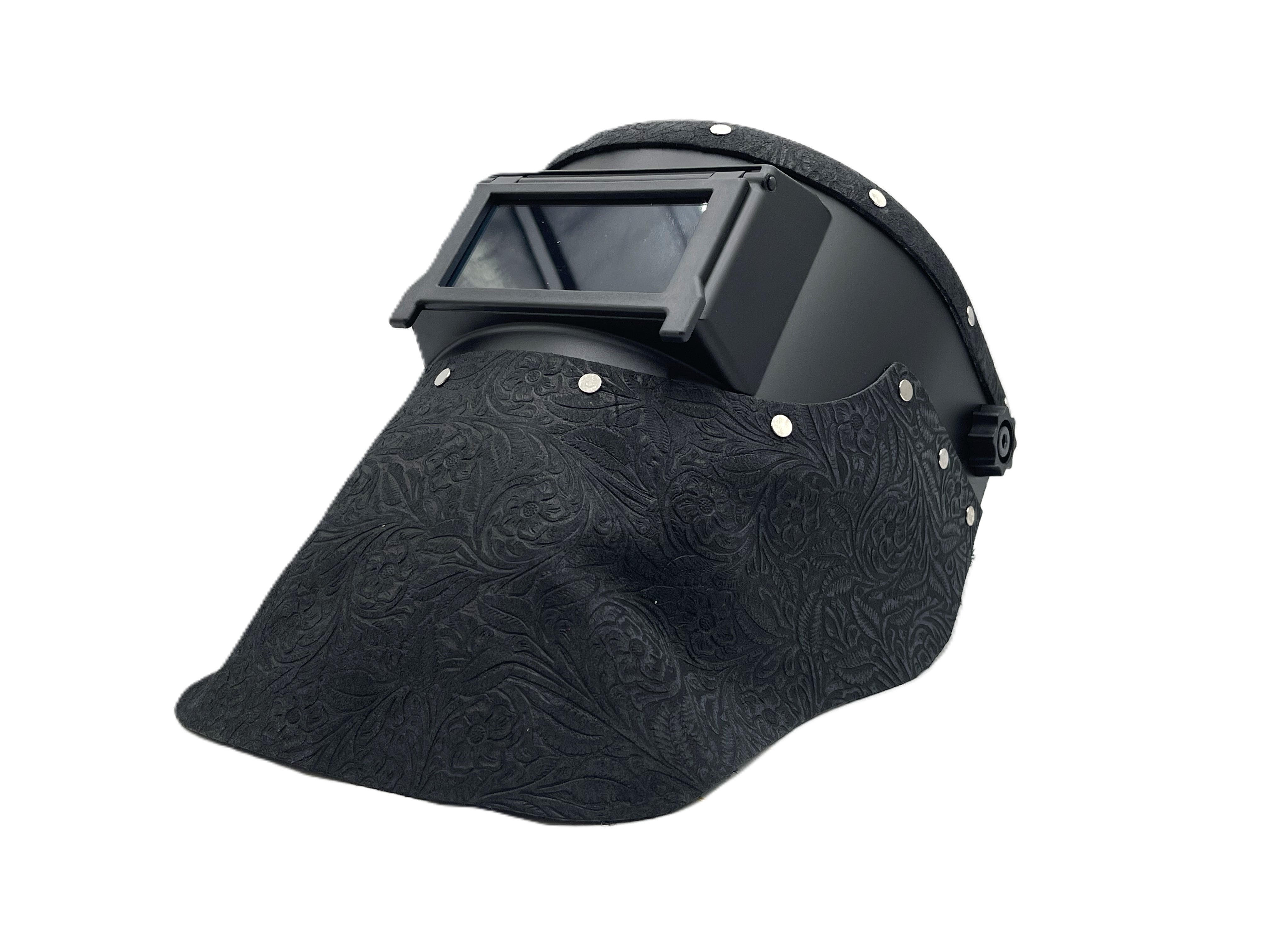 ***IN STOCK 92*** OUTLAW LEATHER - SLIMLINE - BLACK FLORAL