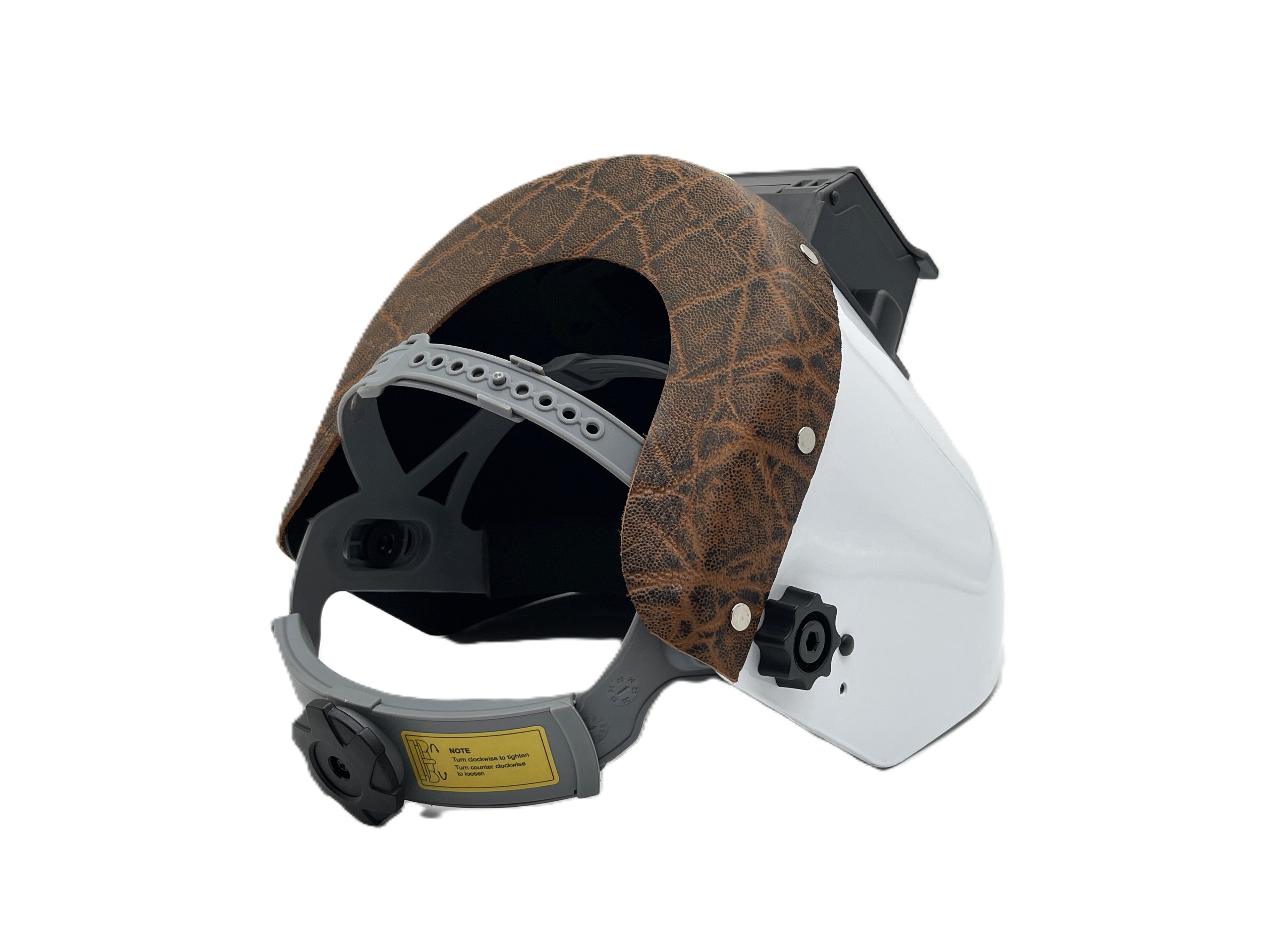 ***IN STOCK 42*** OUTLAW LEATHER - WHITE PROLINER - TOP FAUX ELEPHANT