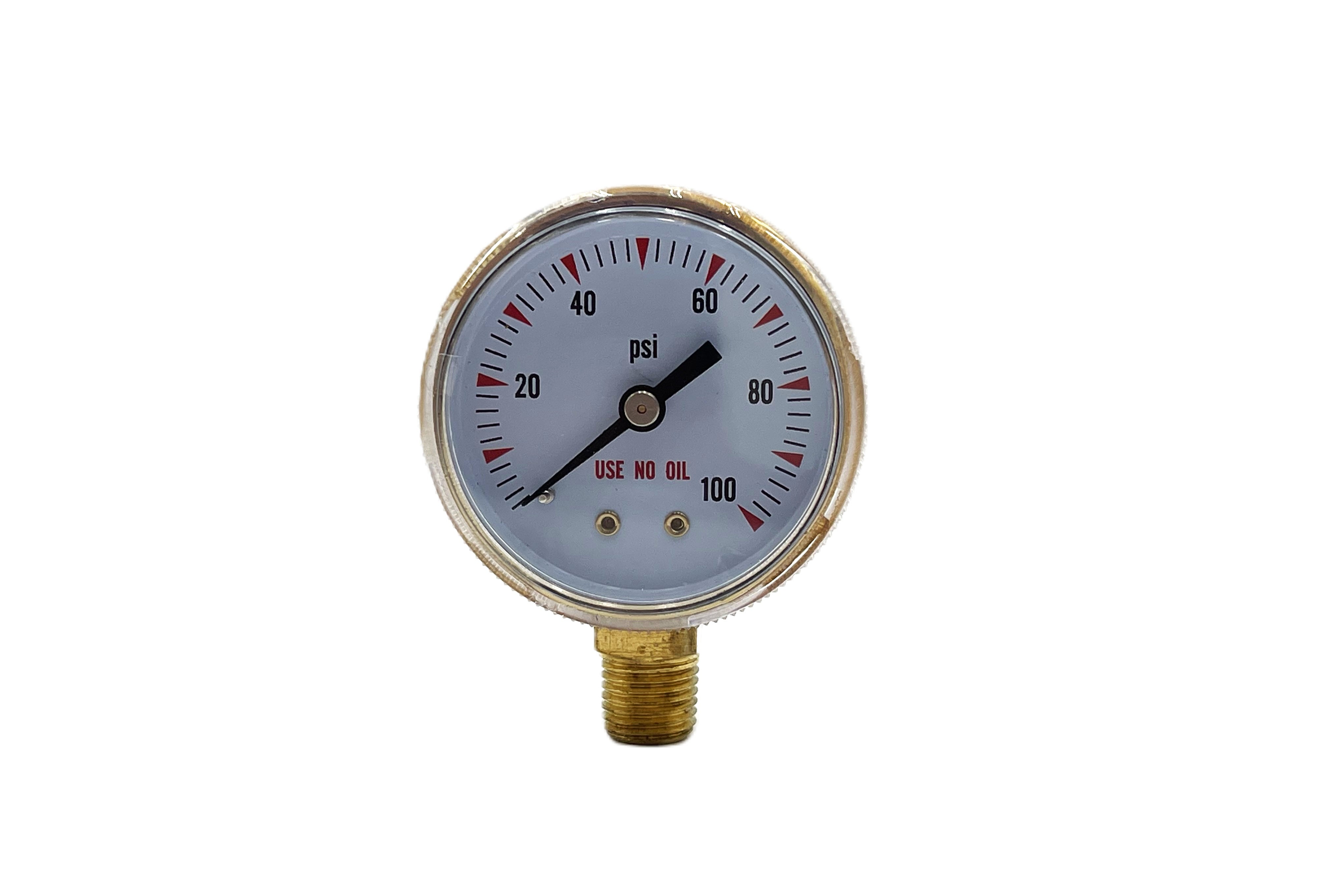 INWELD - 2" - 100psi Pressure Gauge - S