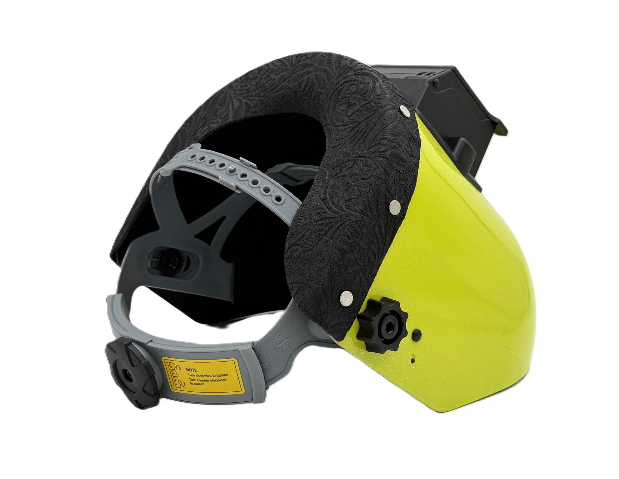 ***IN STOCK 30*** Outlaw Leather - METALLIC LIME GREEN PROLINER - TOP BLACK FLORAL