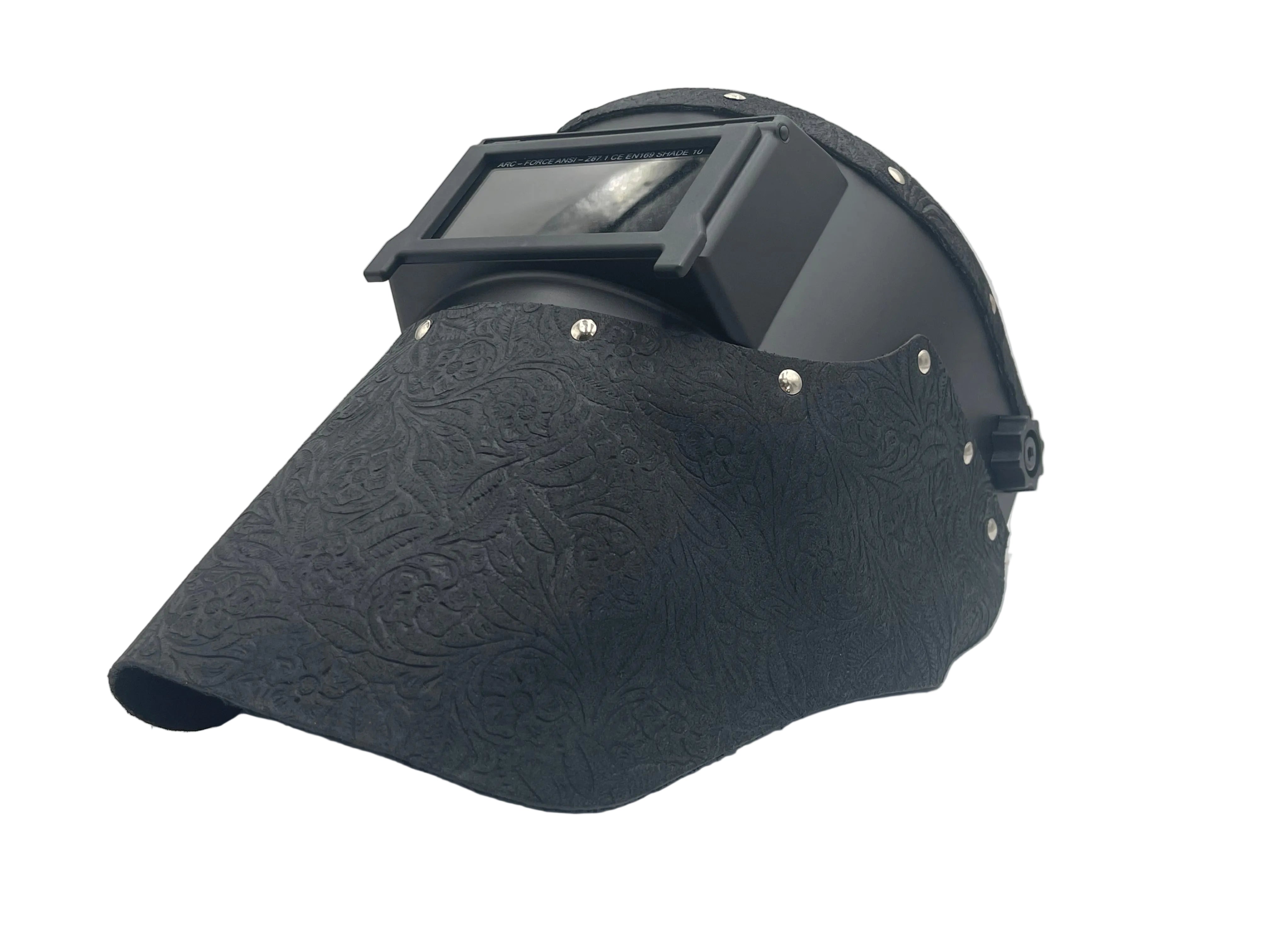***IN STOCK 15*** Outlaw Leather - SLIMLINE BLACK - BLACK FLORAL