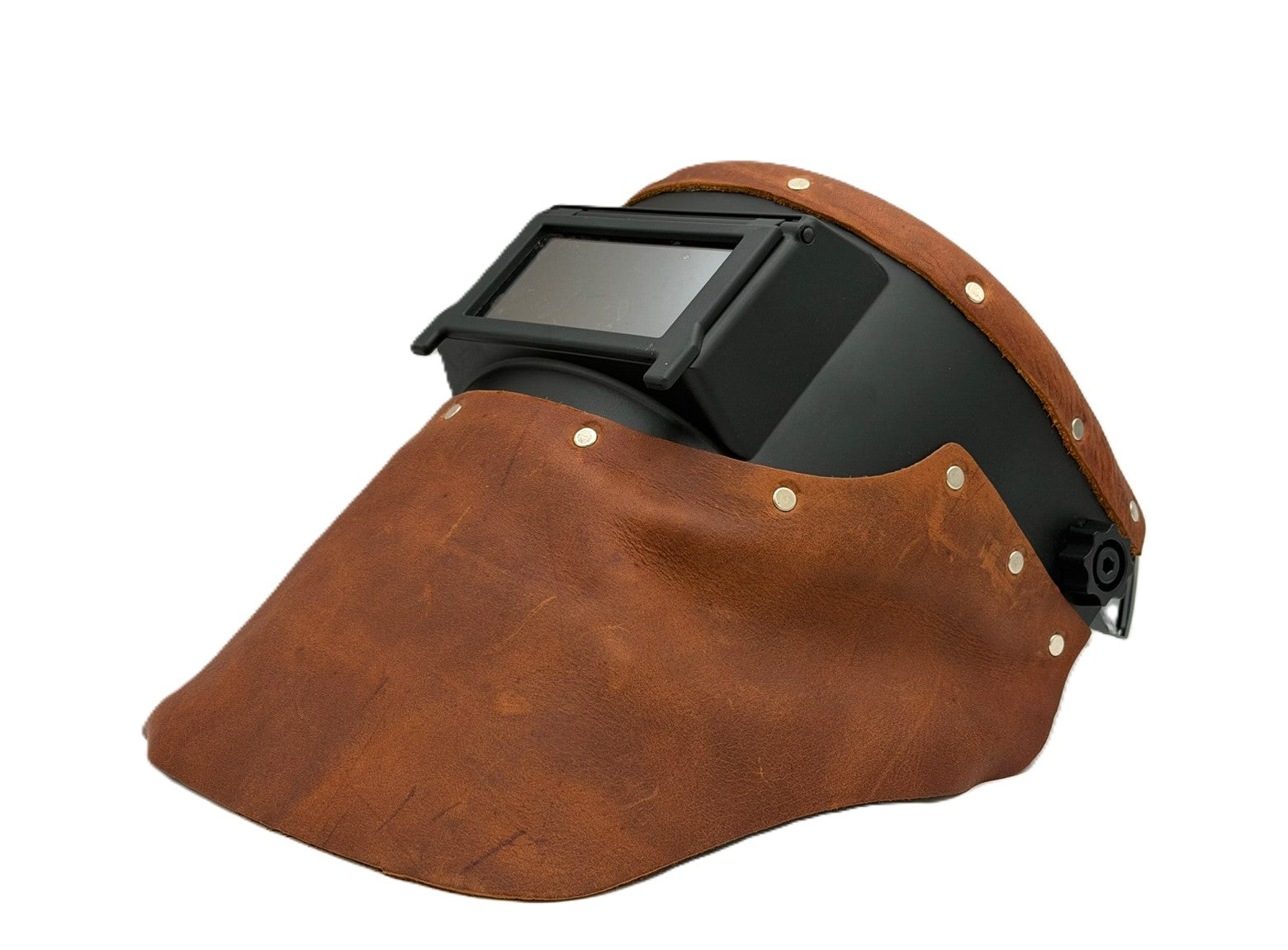 ***IN STOCK 29*** Outlaw Leather - BLACK SLIMLINE - BROWN FLORAL