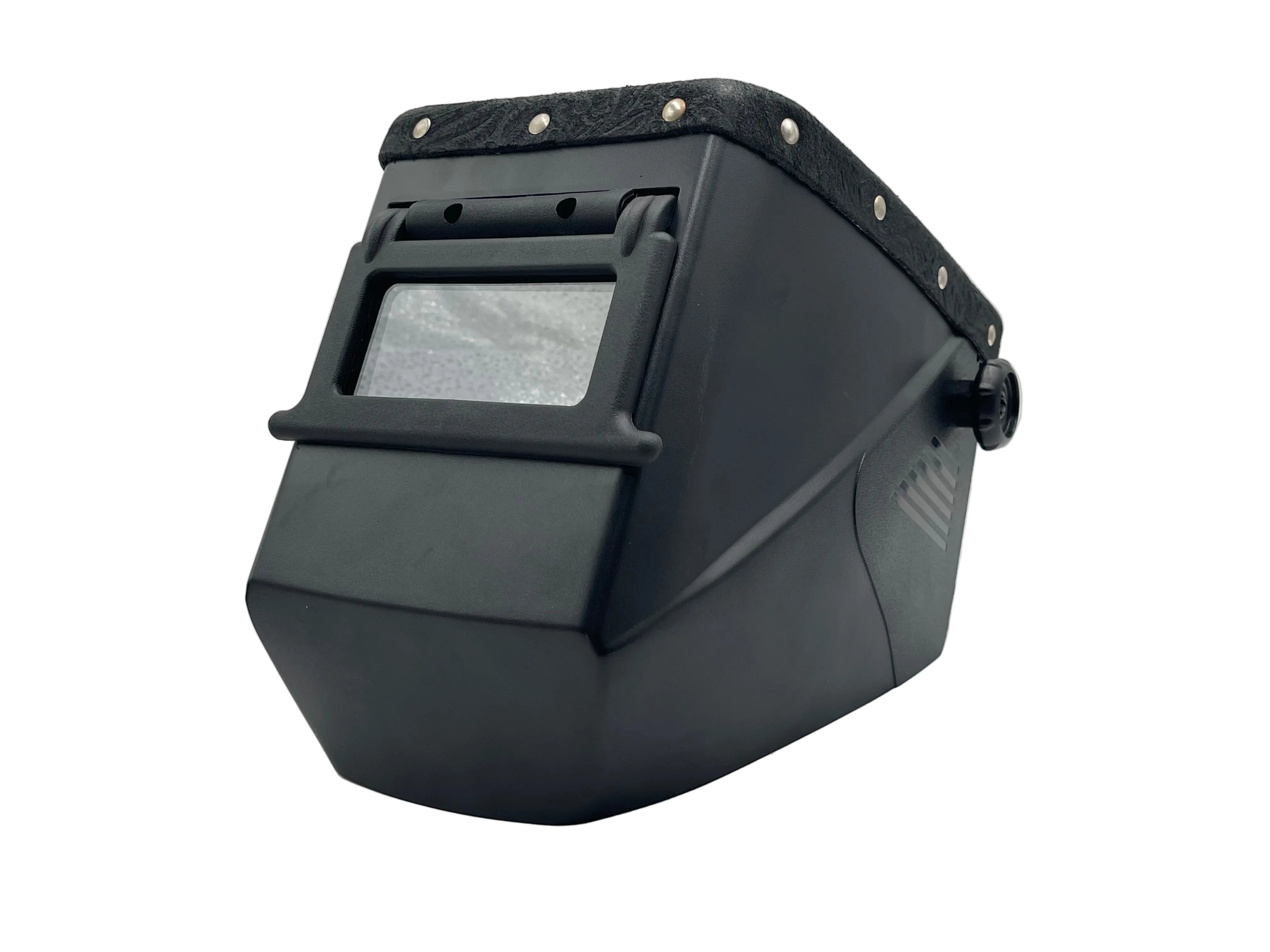 ***IN STOCK 60*** Outlaw Leather - SQUARE HOOD BLACK - TOP BLACK FLORAL
