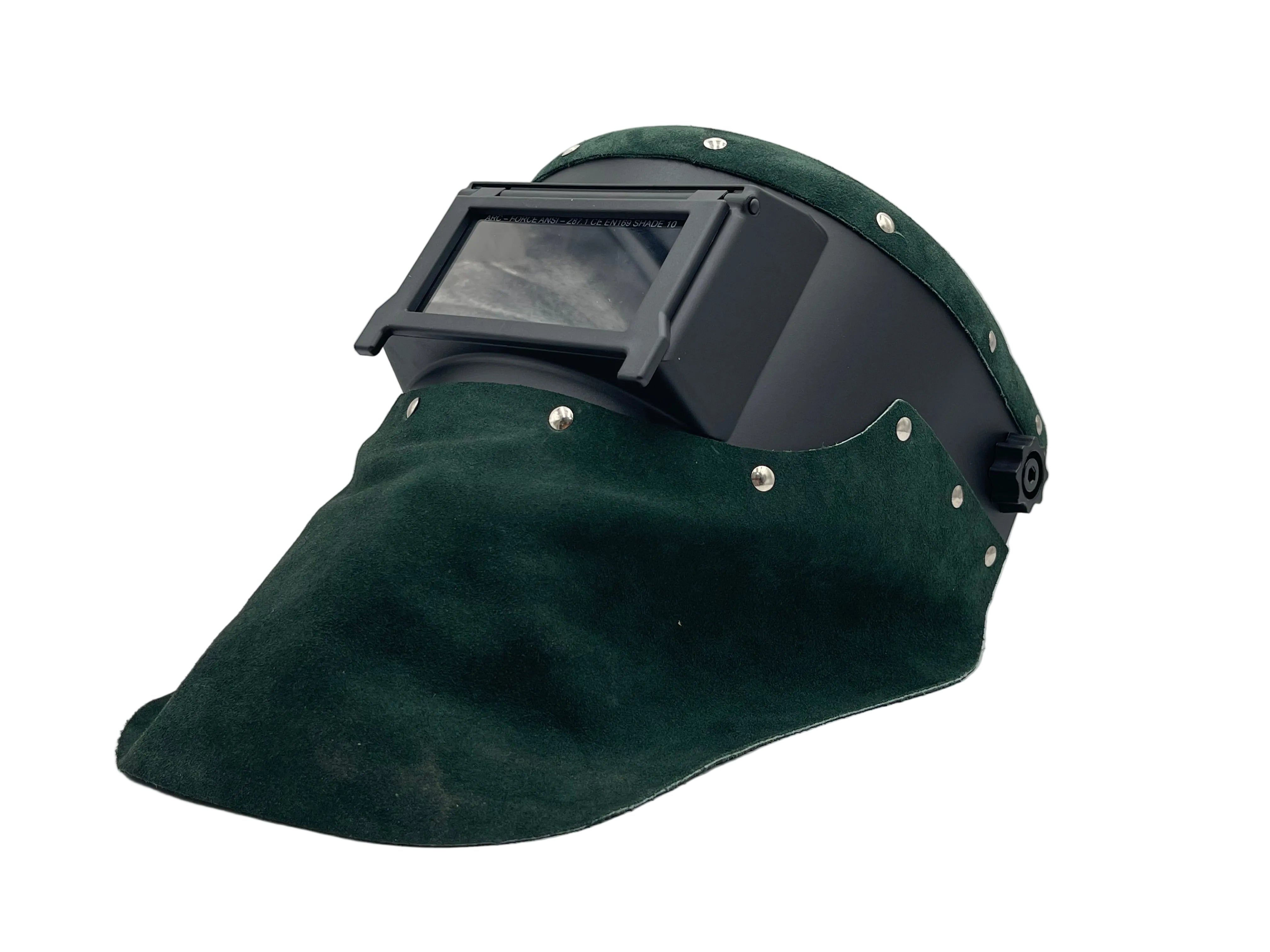 ***N STOCK 102 *** SLIMLINE BLACK - FOREST GREEN SUEDE