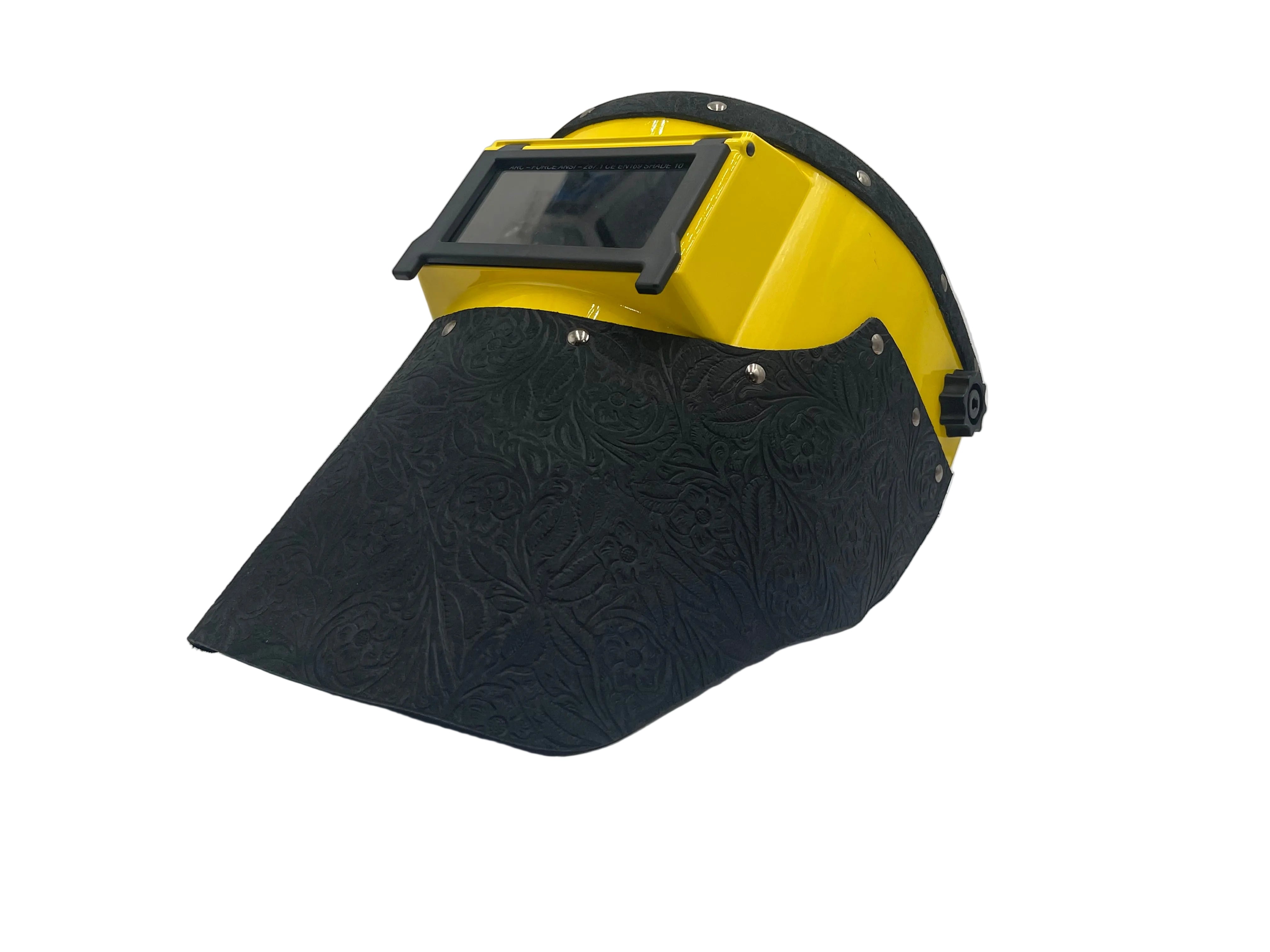 ***IN STOCK 30*** Outlaw Leather - SLIMLINE YELLOW - BLACK FLORAL