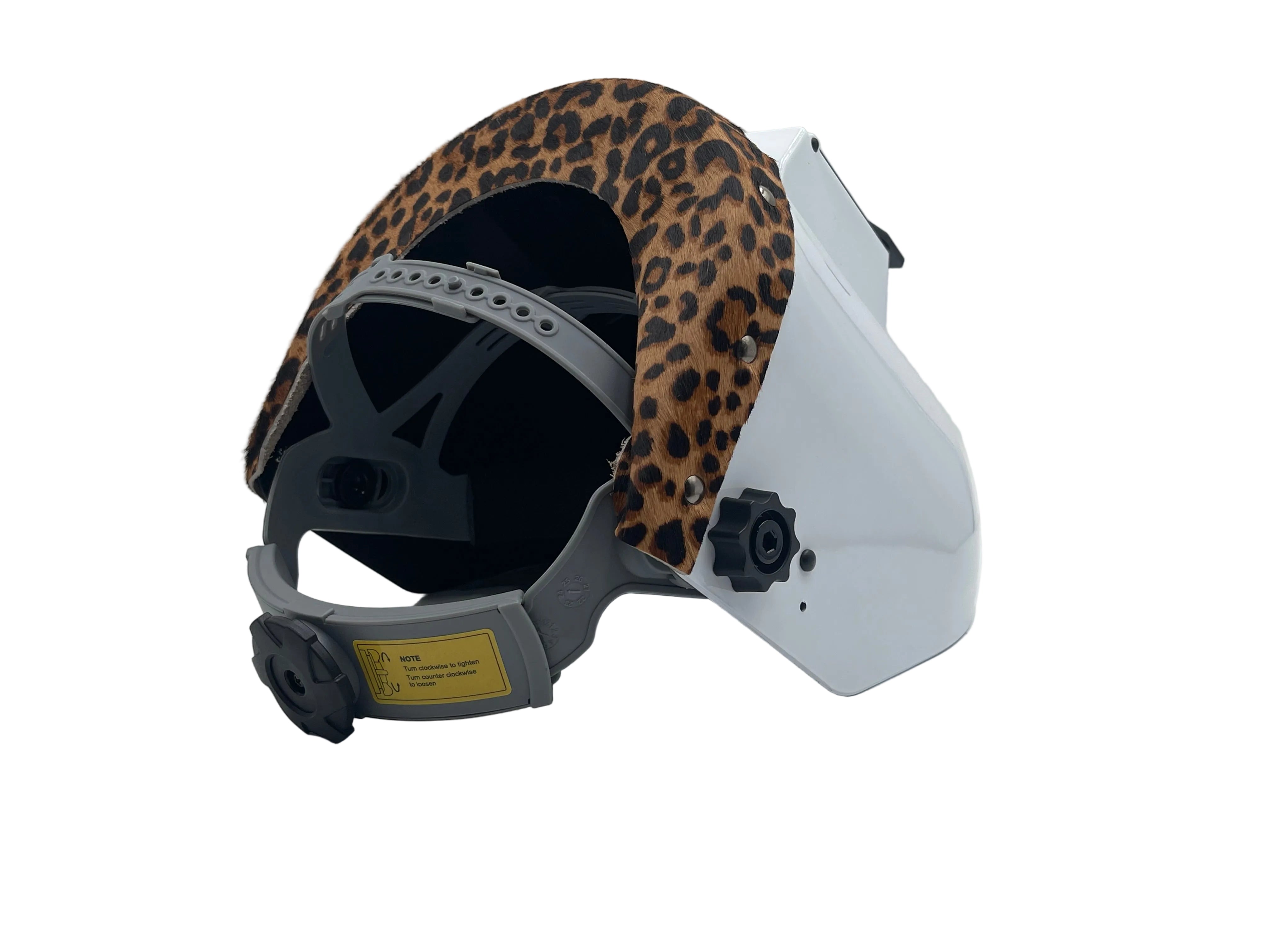 ***IN STOCK 56*** Outlaw Leather - SLIMLINE PRO X WHITE - TOP CHEETAH