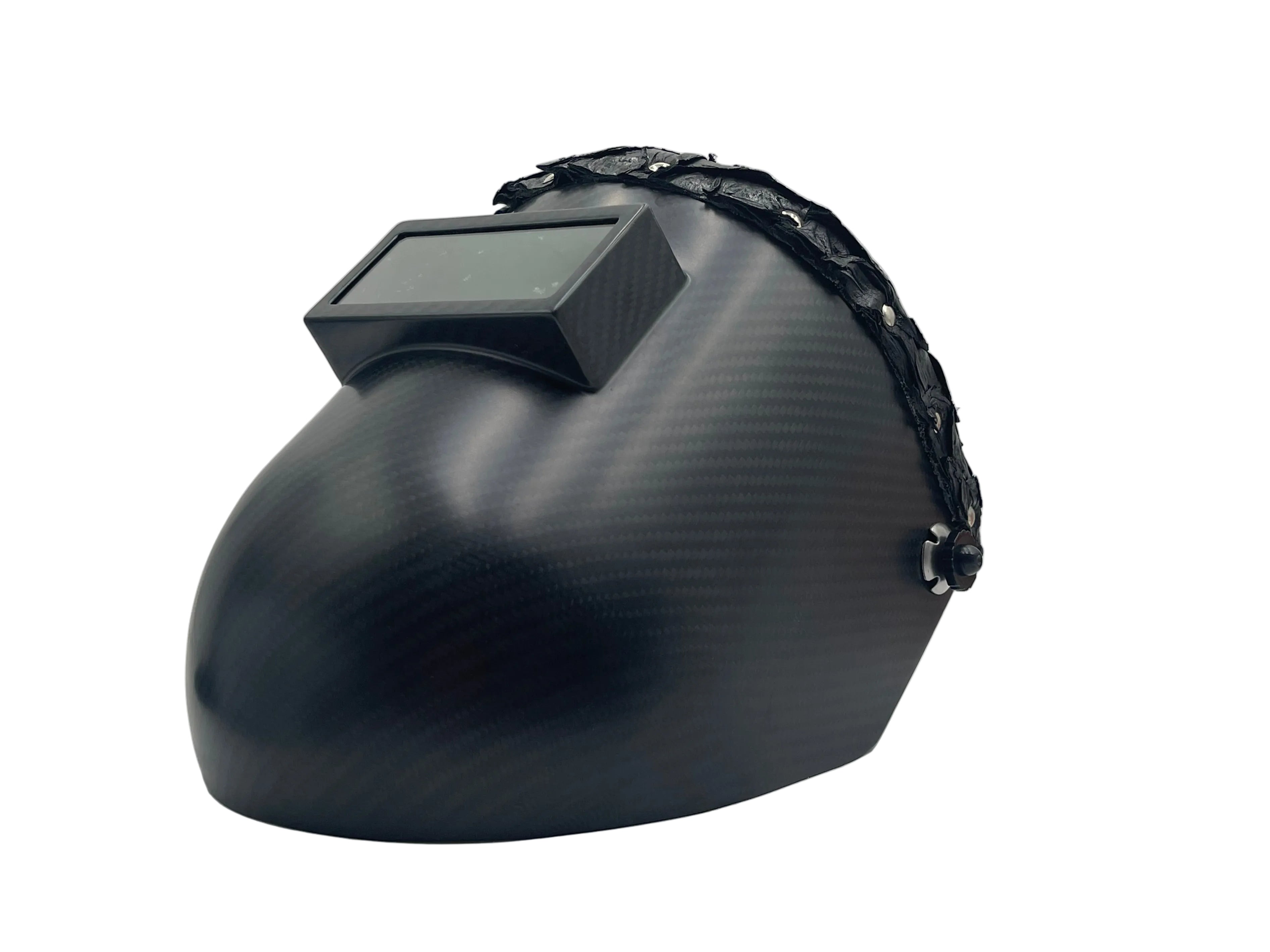 ***IN STOCK 75*** OUTLAW LEATHER - CARBON FIBER PIPELINER - TOP BLACK PIRARUCU