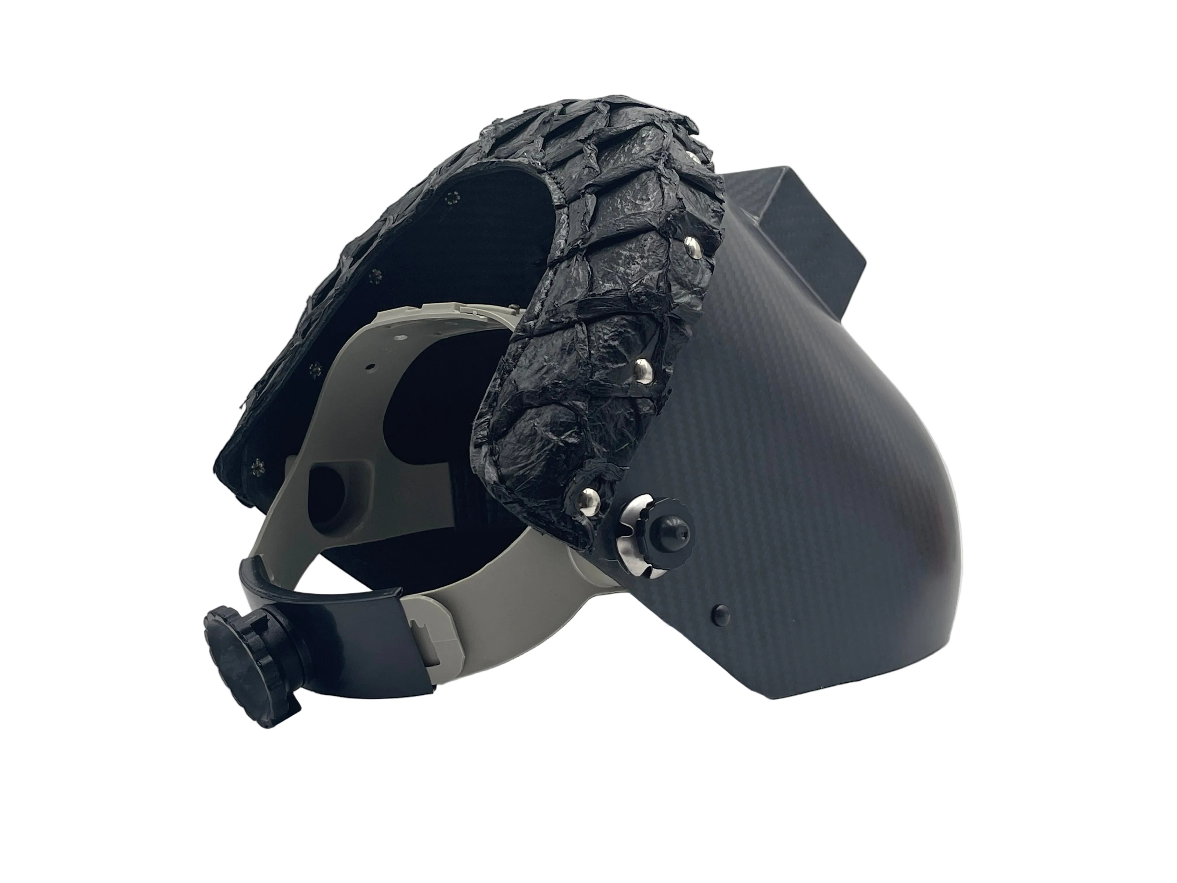 ***IN STOCK 75*** OUTLAW LEATHER - CARBON FIBER PIPELINER - TOP BLACK PIRARUCU