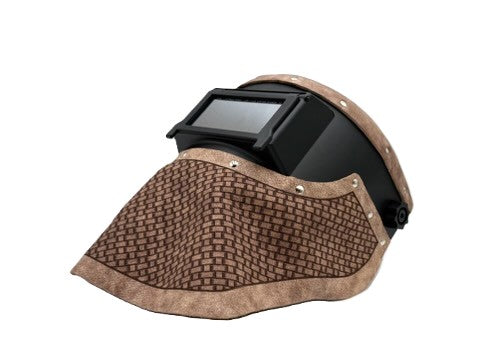 ***IN STOCK 23*** Outlaw Leather - BLACK SLIMLINE - TAUPE BASKETWEAVE