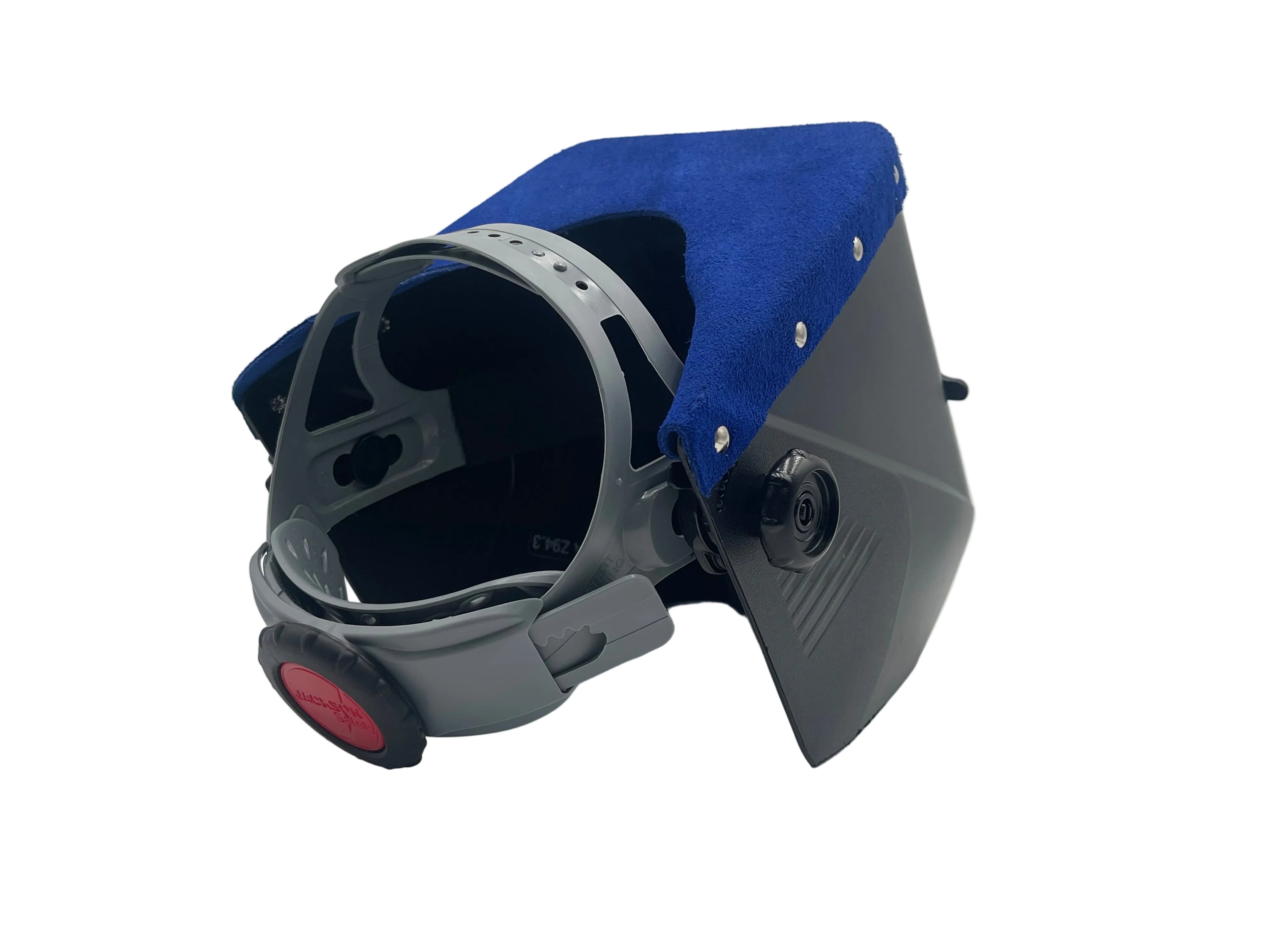 ***IN STOCK 18*** OUTLAW LEATHER - BLACK JACKSON - TOP ROYAL BLUE SUEDE
